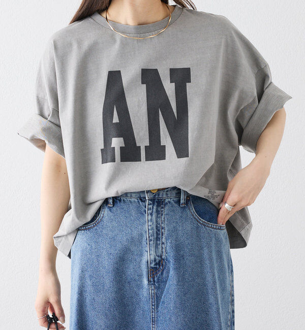  「スーピマコットンBIGロゴショートTシャツ」|Tシャツ・カットソー|