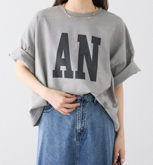  「スーピマコットンBIGロゴショートTシャツ」|Tシャツ・カットソー|