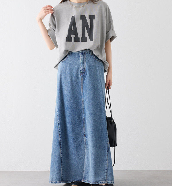  「スーピマコットンBIGロゴショートTシャツ」|Tシャツ・カットソー|