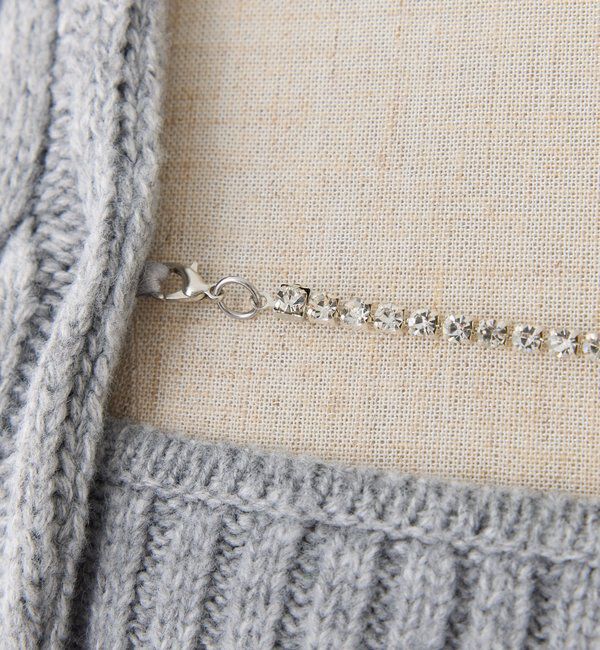  「ケーブルニットアンサンブル」|ニット・セーター|