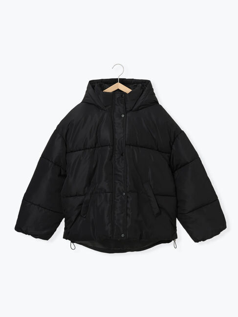 Samansa Mos2 blue「裾ラウンド中綿ブルゾン」|ブルゾン・スタジャン|