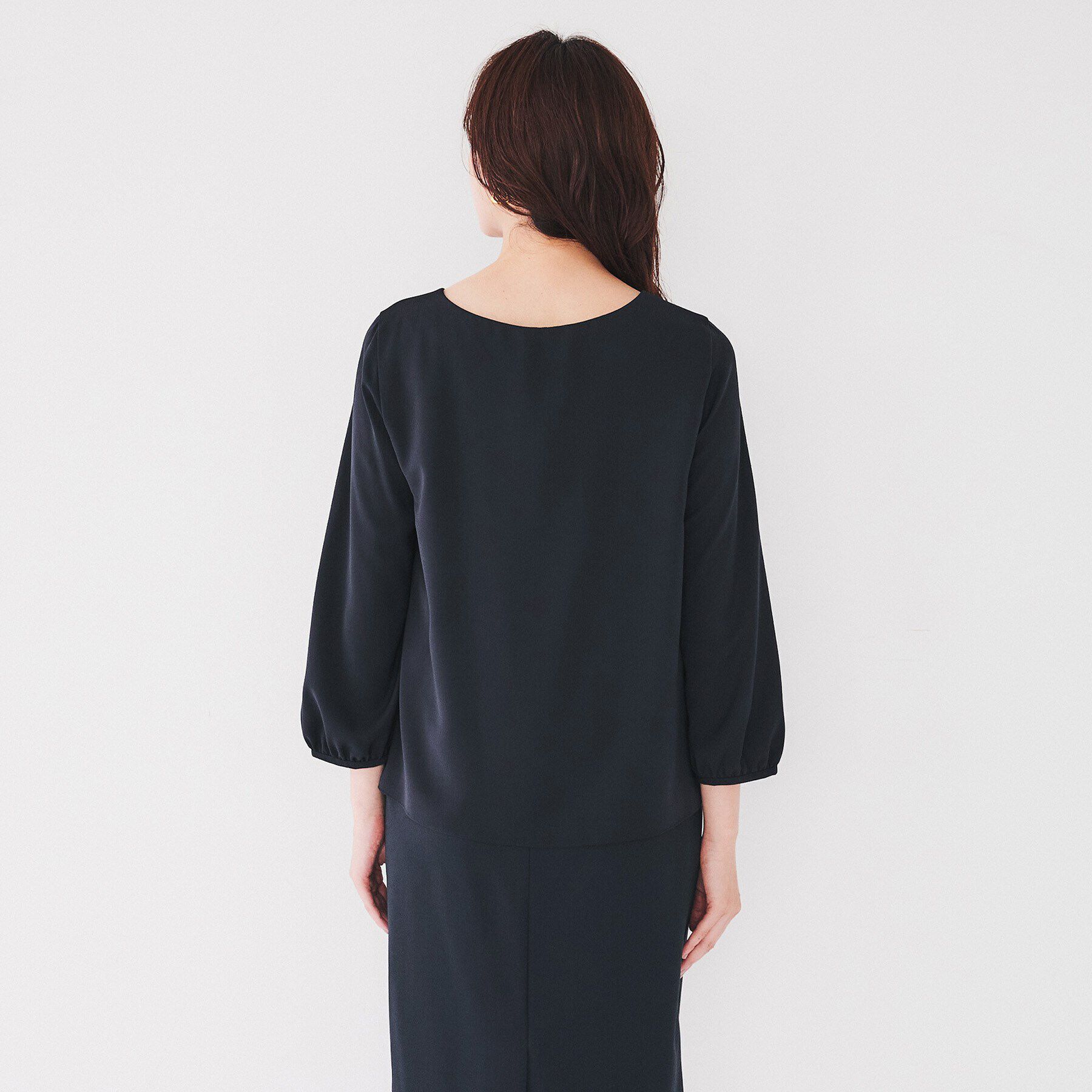 UNTITLED「【通勤スーツ/入卒/セレモニー】ドッキングインナーブラウス」|シャツ・ブラウス|