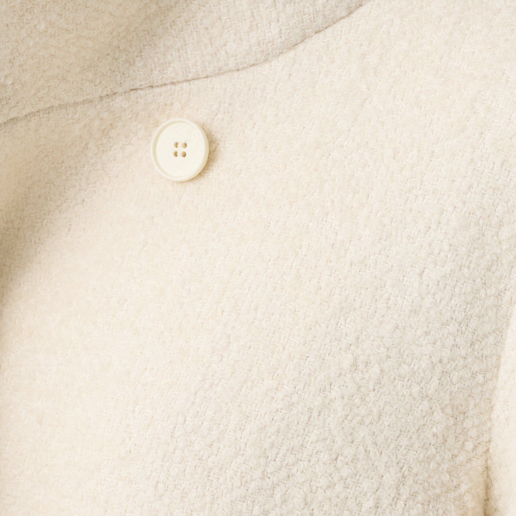 UNTITLED「【ツイード風/スタンドカラー】ファンシーヘリンボンコート」|その他|