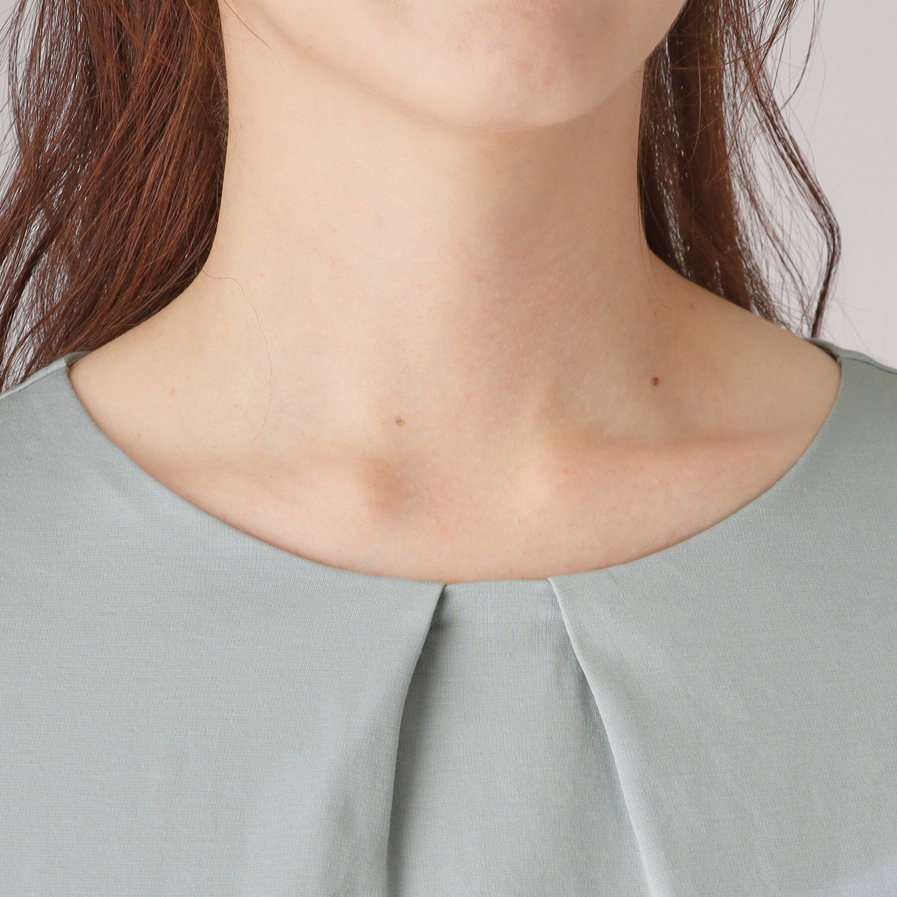 COUP DE CHANCE「【洗える／日本製／きれいめジャージ素材】レース使いプルオーバー」|シャツ・ブラウス|