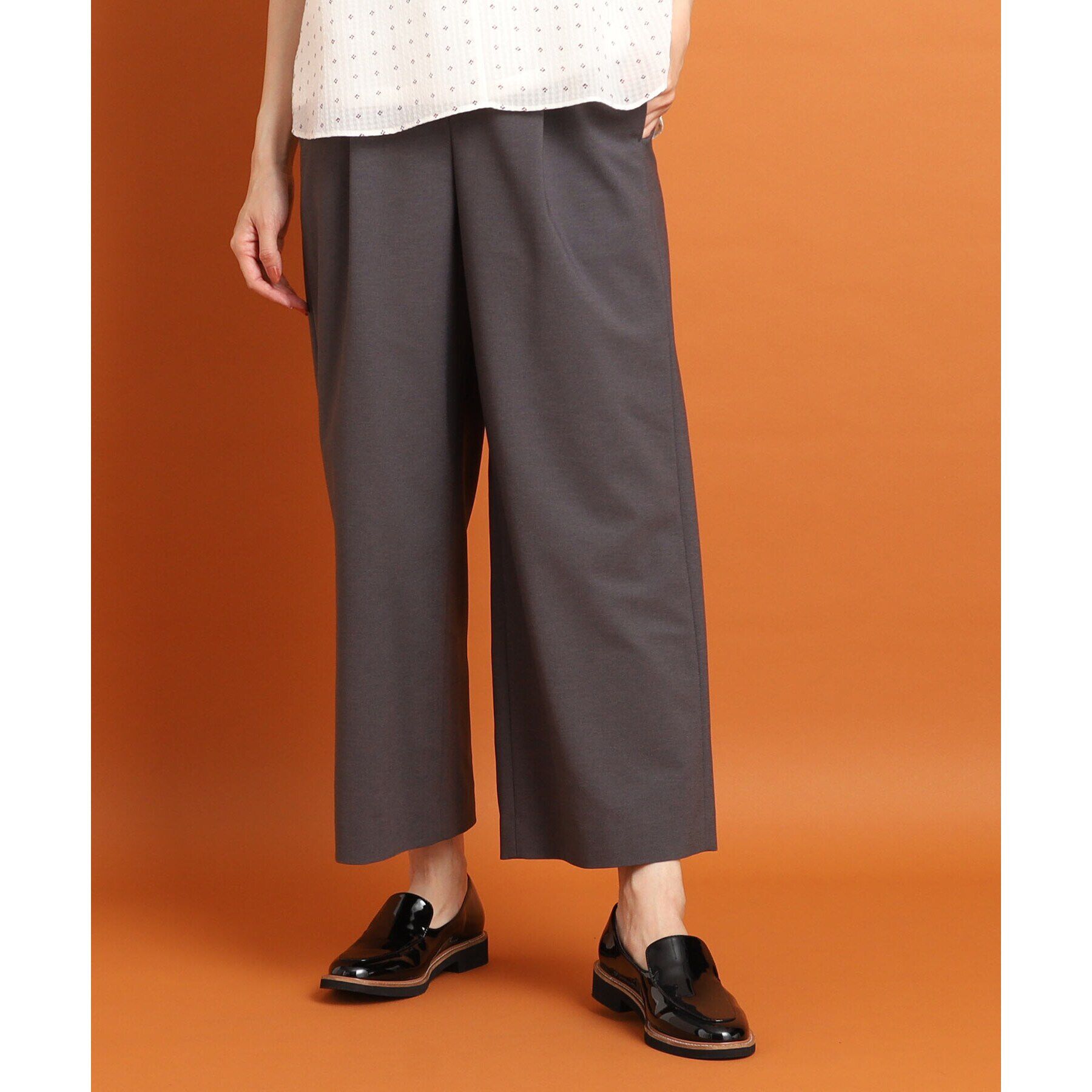 Reflect「【SALE／接触冷感／マシンウォッシュ可／ウエスト総ゴム】フルレングスワイドパンツ」|その他|