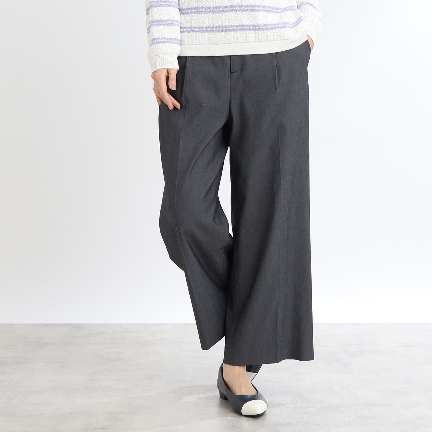 Reflect「【手洗い可】ワイドストレートパンツ」|その他|