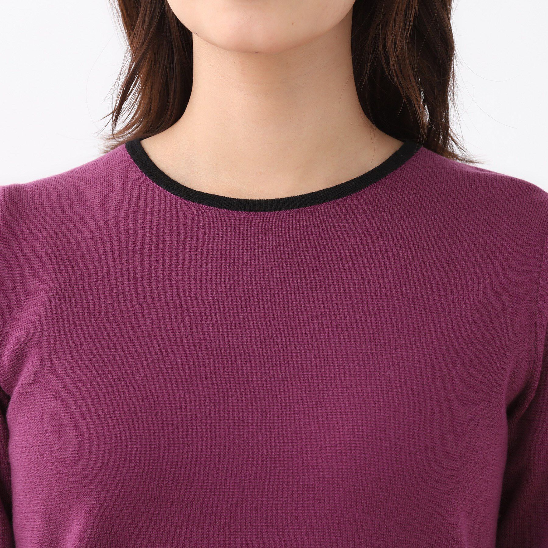 Reflect「【秋映え／単品使い◎／すっきり見え】ブローチ付きニットアンサンブル」|その他|