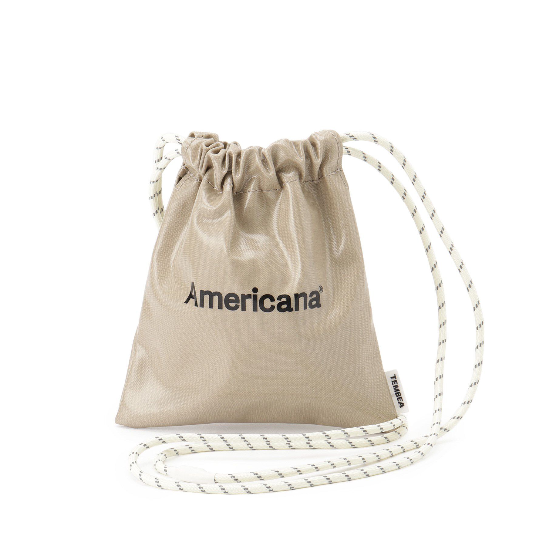 DRESSTERIOR「Americana（アメリカーナ）&times;TEMBEA PVCコーティング巾着」|ハンドバッグ|