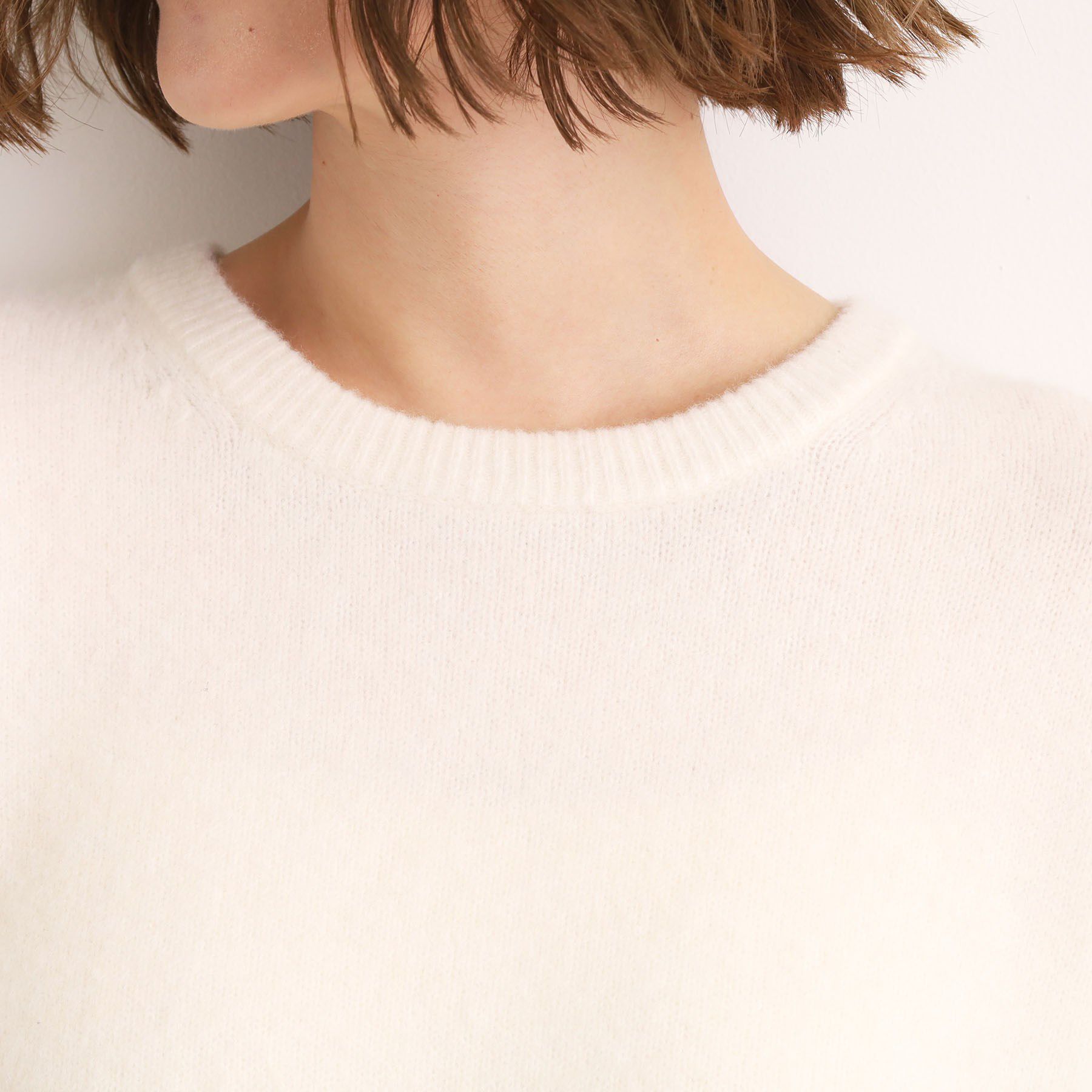 grove「【石川梨華さん着用】【洗える】レイヤードにもおすすめ！サイド釦ニット」|ニット・セーター|