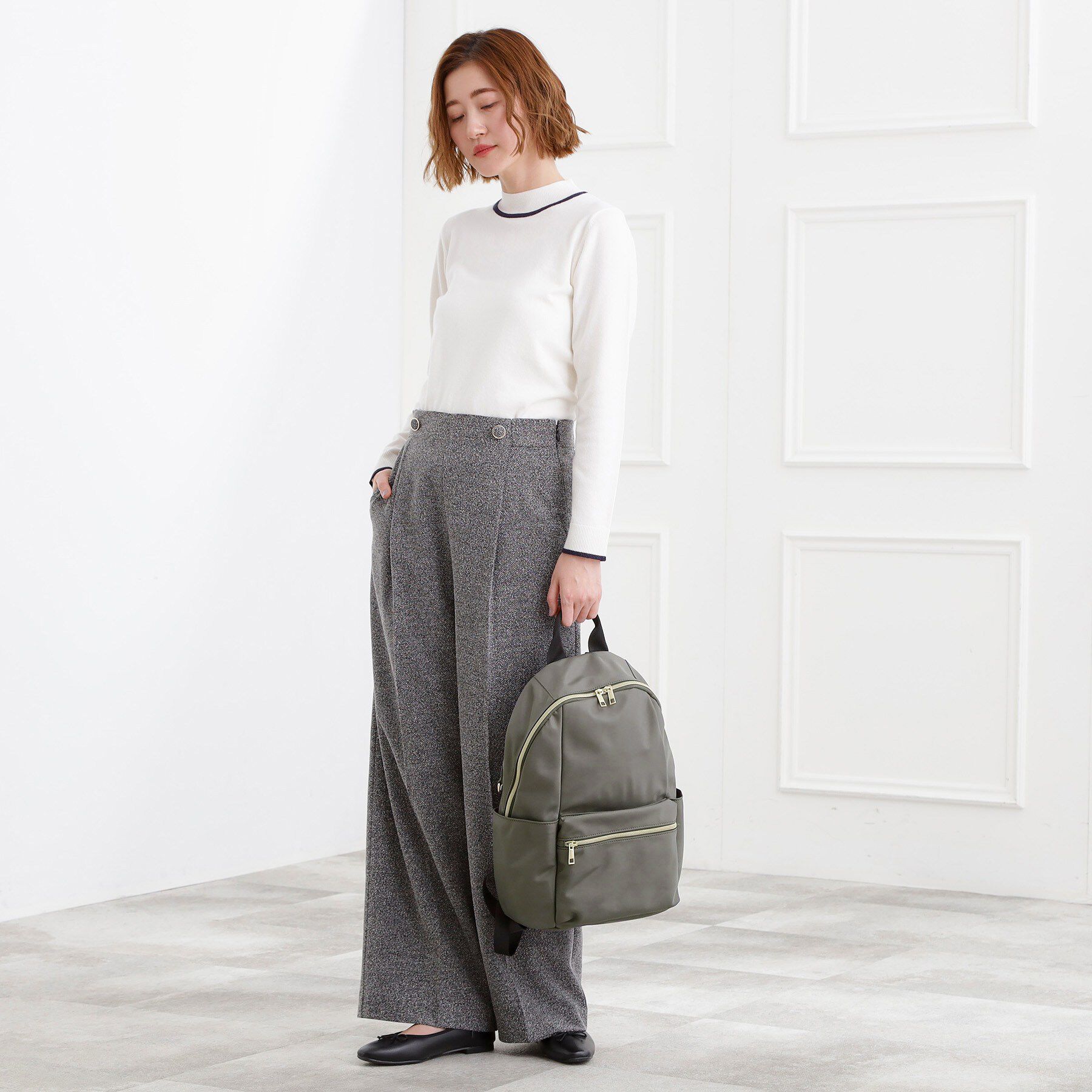 grove「【インスタ】人間工学撥水多機能リュック」|リュック|