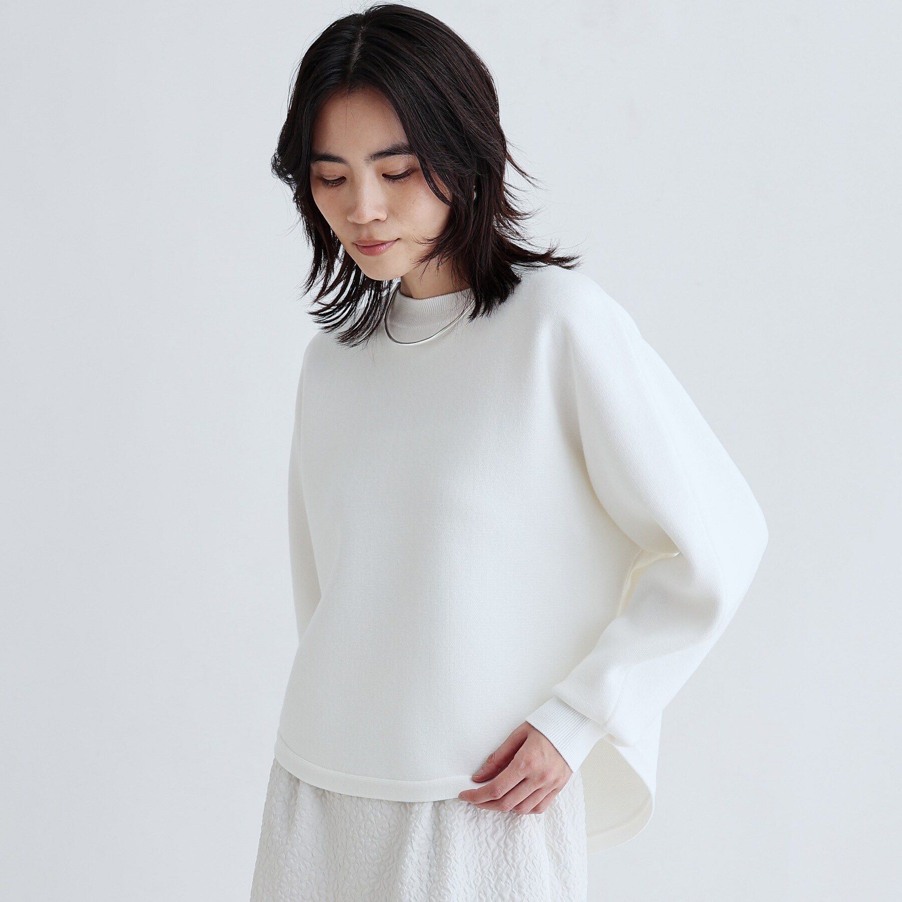 GALLEST「ラウンドヘムニット」|ニット・セーター|