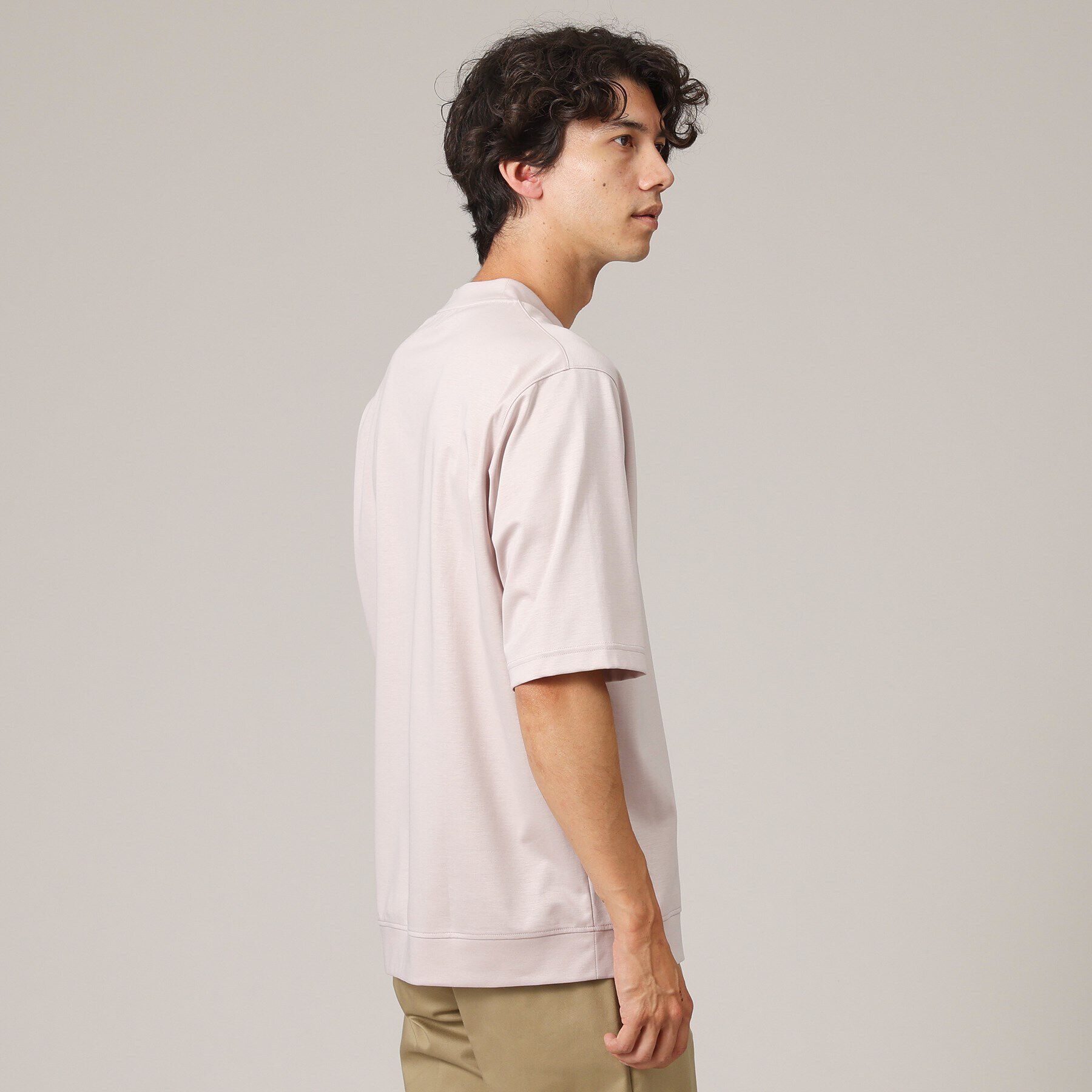 TAKEO KIKUCHI「Vネック フェイクレイヤード カットソー」|Tシャツ・カットソー|