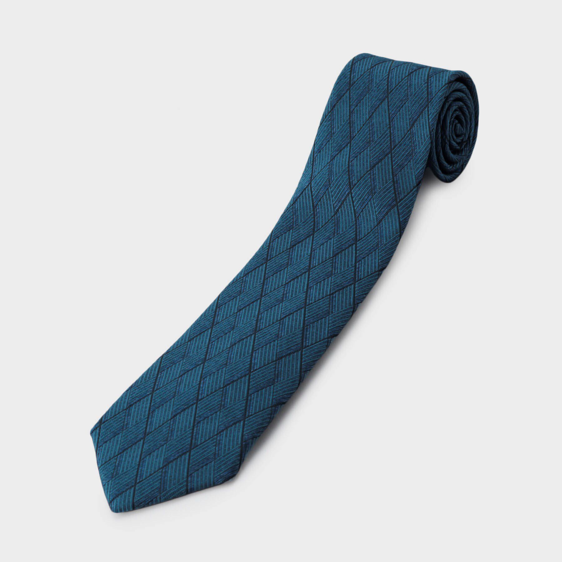 TAKEO KIKUCHI「菱文様（ひしもん）エクストラシルク　ネクタイ」|ネクタイ・蝶ネクタイ|