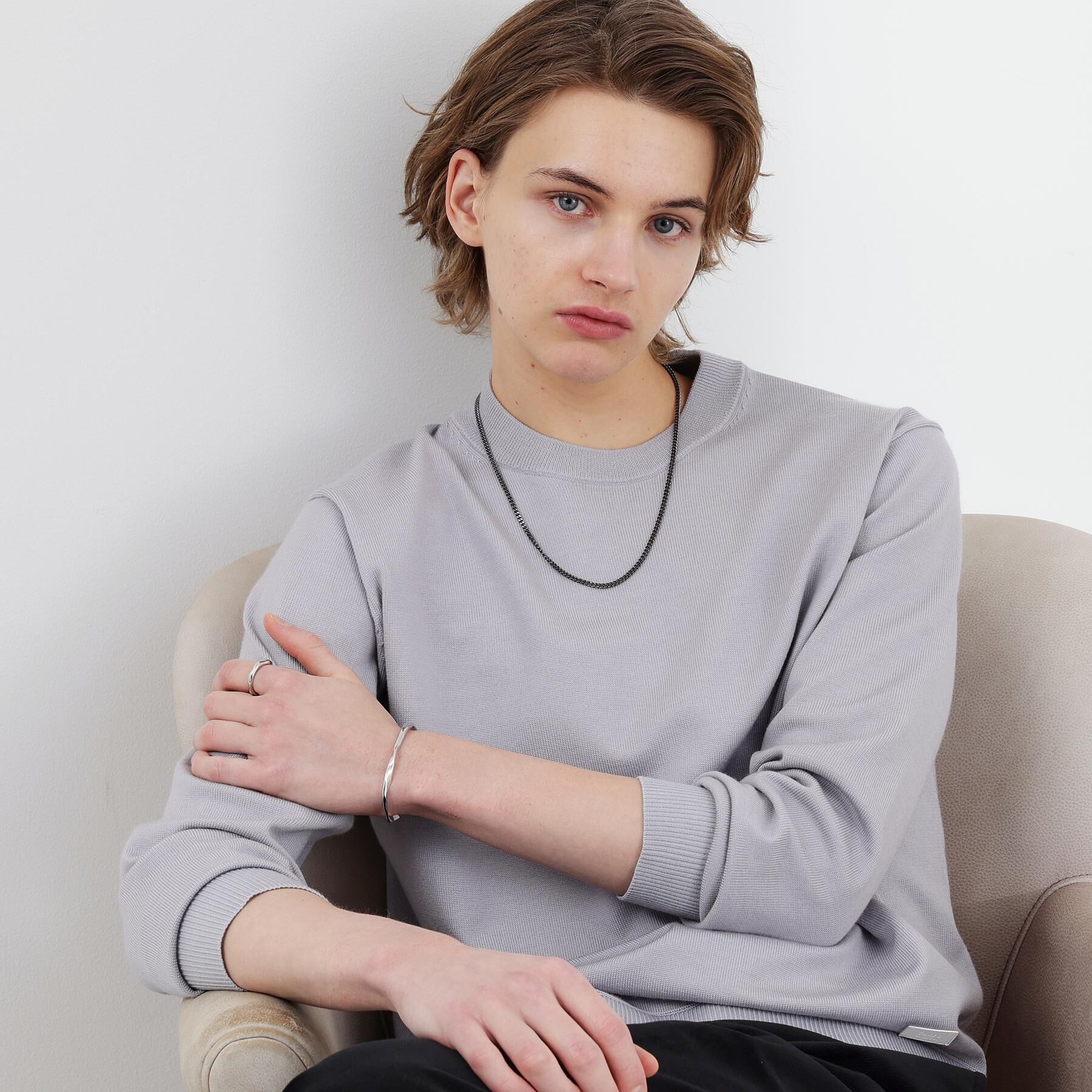 TAKEO KIKUCHI「MIDDLEボリュームネックレス」|ネックレス|