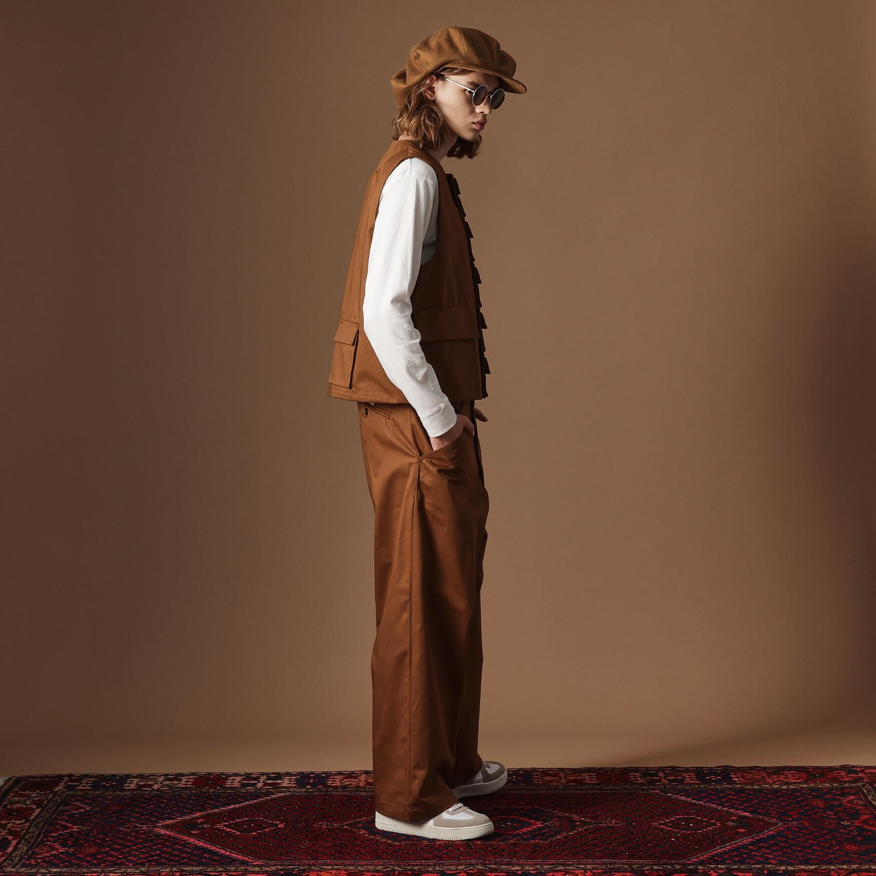 40CARATS&525「【Sサイズ～】多ポケットユーティリティべスト」|ベスト・ジレ|