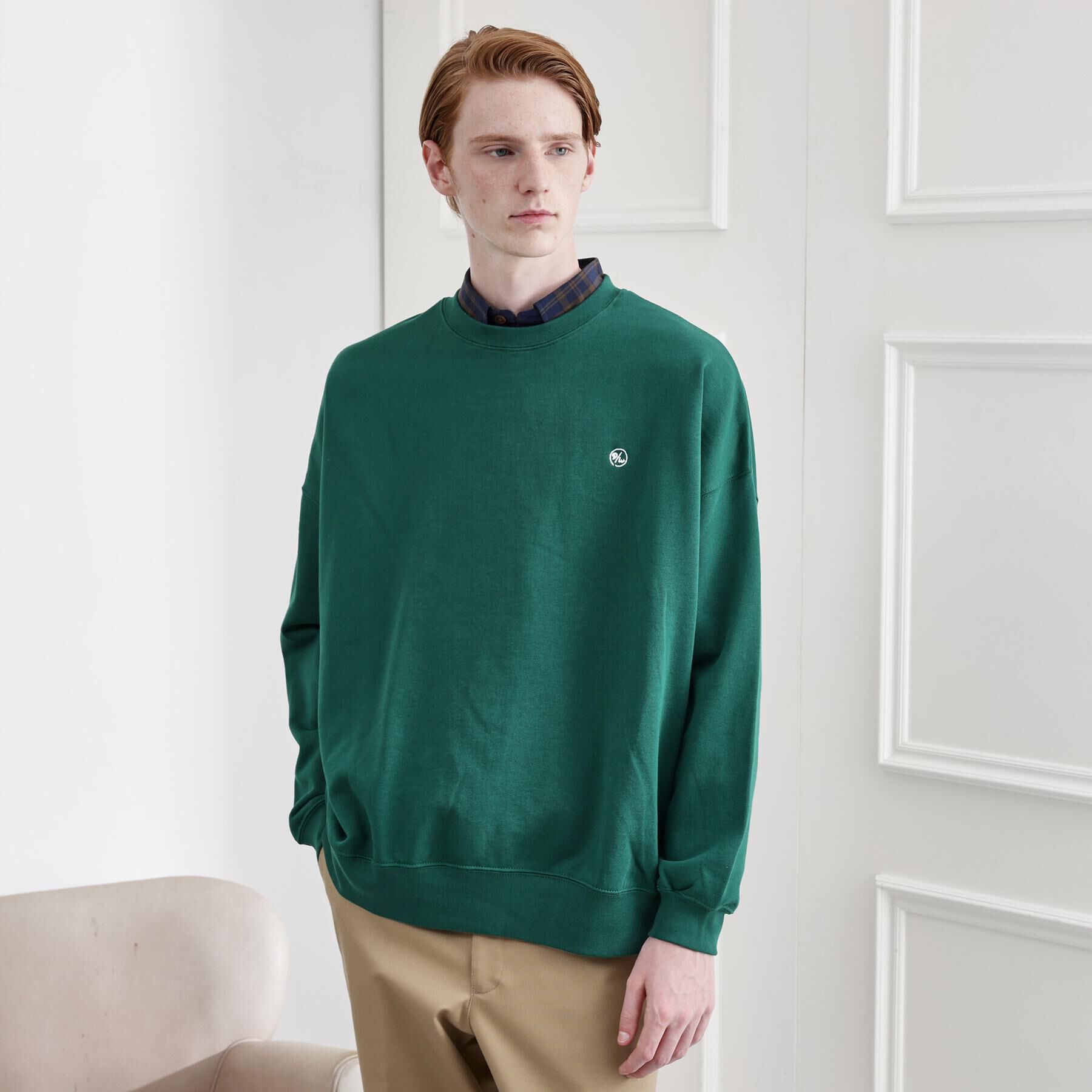 TAKEO KIKUCHI「【LIMITED】ワンポイント刺繍スウェットトレーナー」|パーカー|