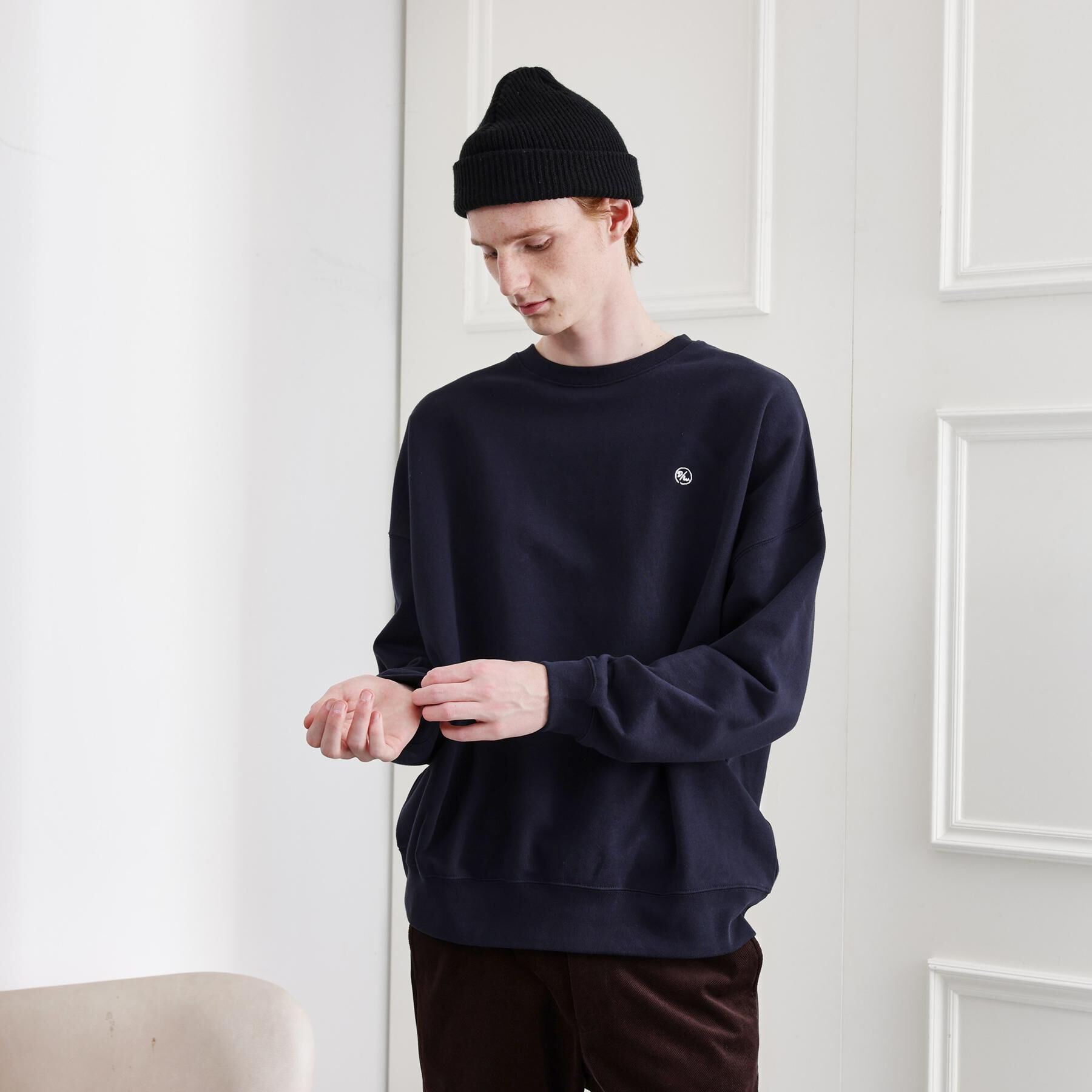 TAKEO KIKUCHI「【LIMITED】ワンポイント刺繍スウェットトレーナー」|パーカー|