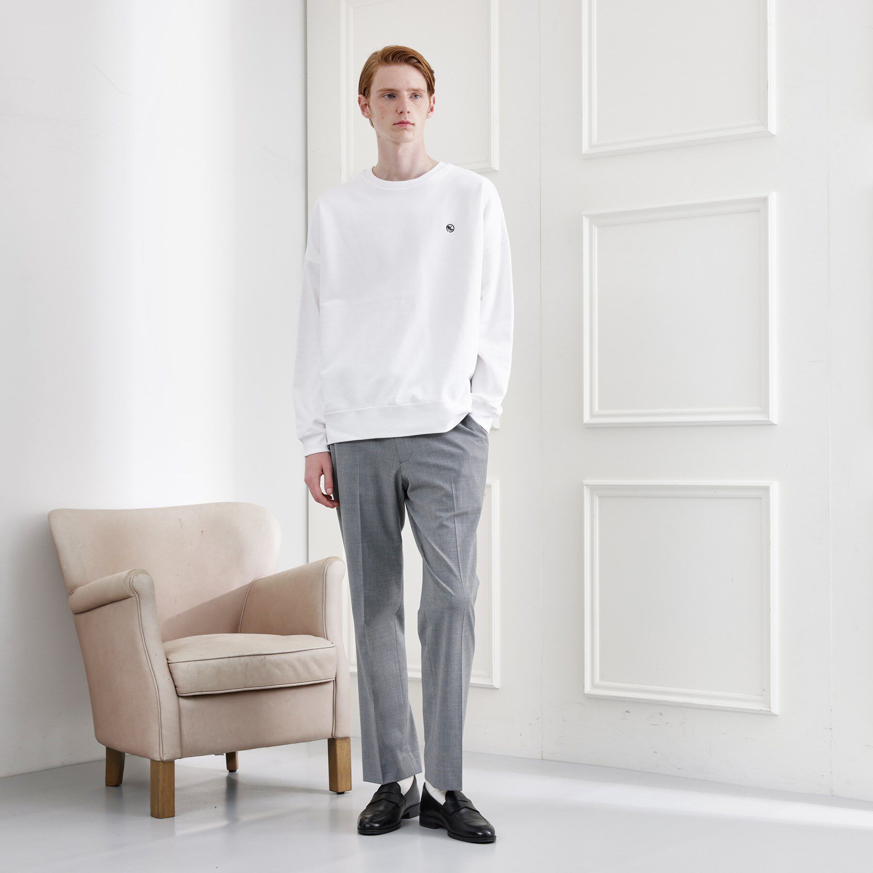 TAKEO KIKUCHI「【LIMITED】ワンポイント刺繍スウェットトレーナー」|パーカー|