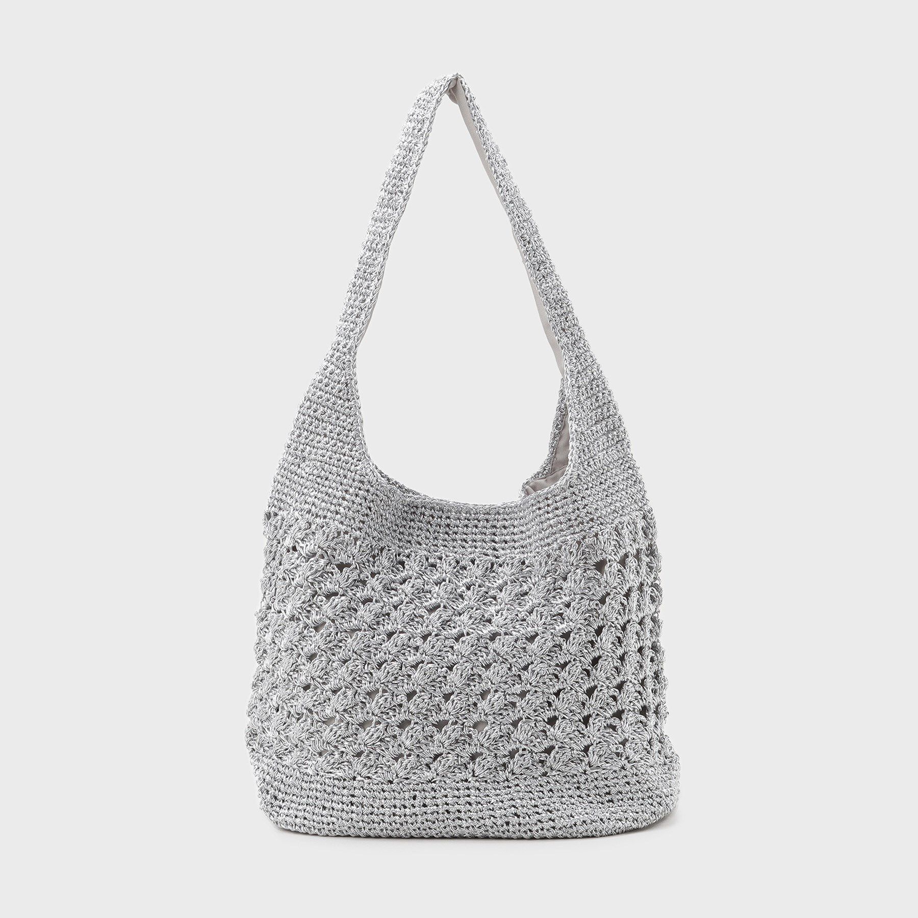 OPAQUE.CLIP「カギ針ラメワンショルダーバッグ」|ショルダー・メッセンジャー|