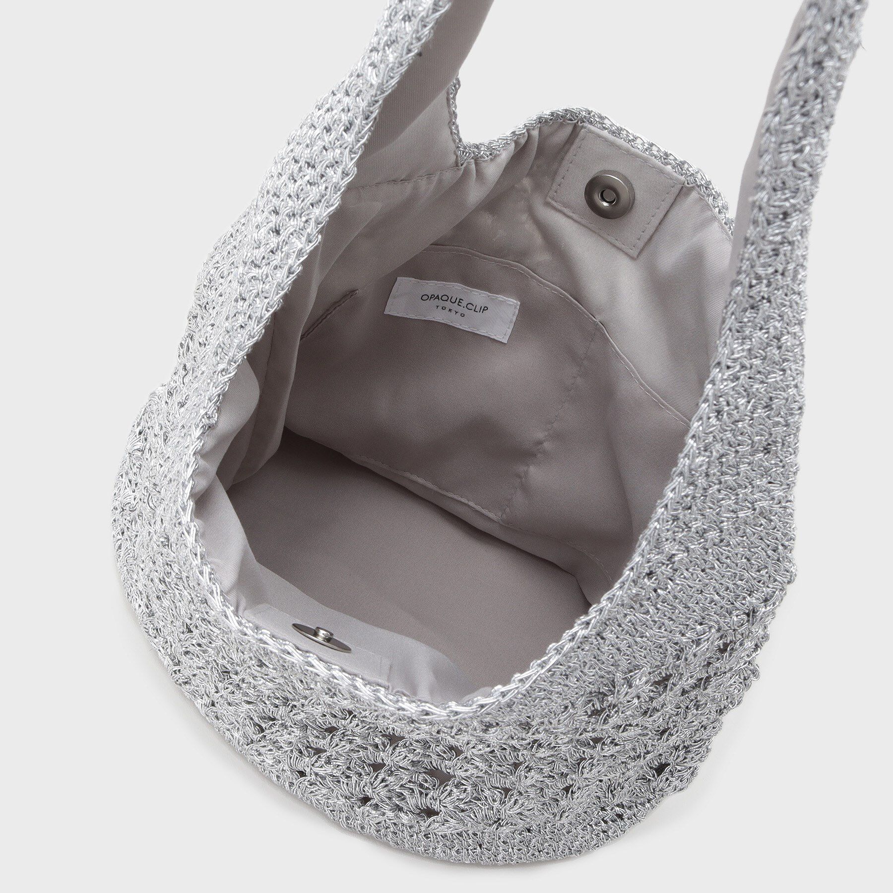 OPAQUE.CLIP「カギ針ラメワンショルダーバッグ」|ショルダー・メッセンジャー|