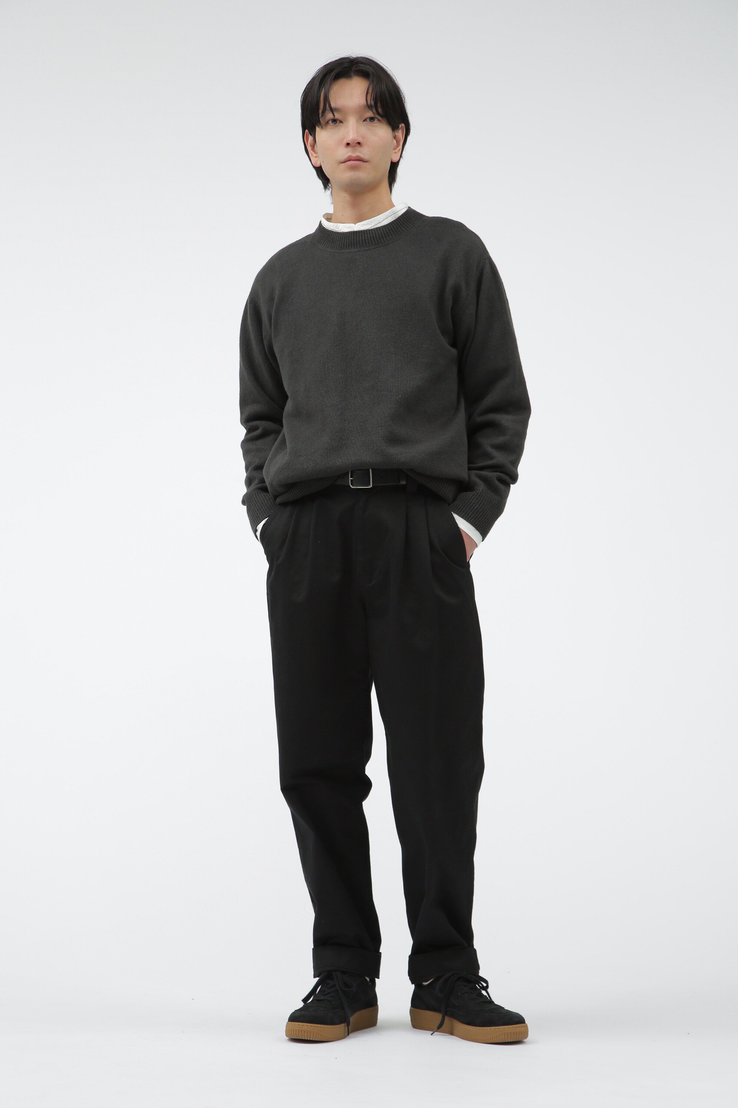 MHL.「WASHED CHINO COTTON」|その他|BLACK