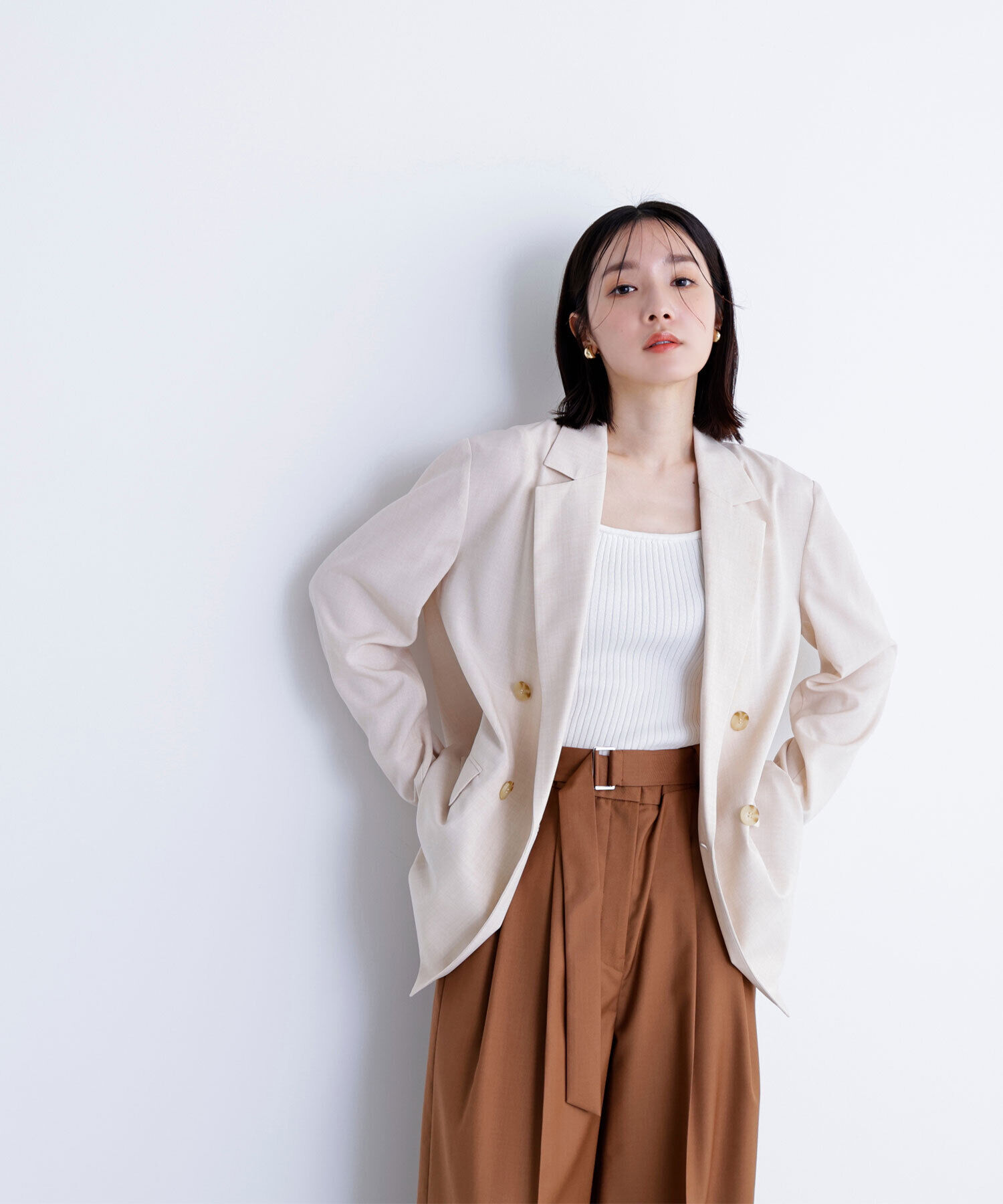  「ライトボクシーダブルジャケット」|ブルゾン・スタジャン|