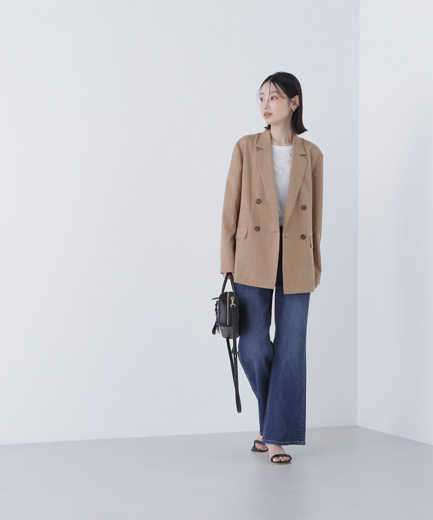  「ライトボクシーダブルジャケット」|ブルゾン・スタジャン|