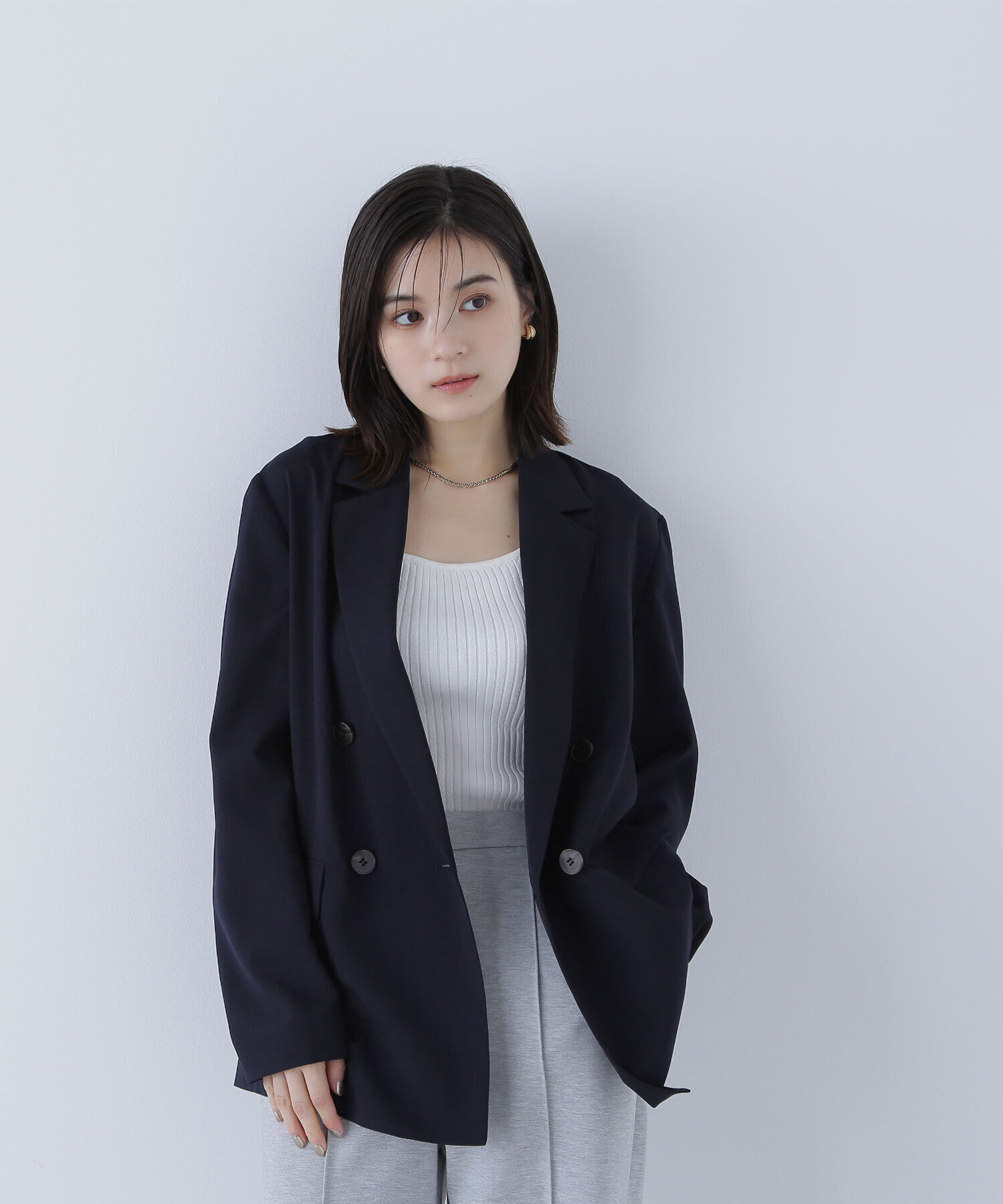  「ライトボクシーダブルジャケット」|ブルゾン・スタジャン|