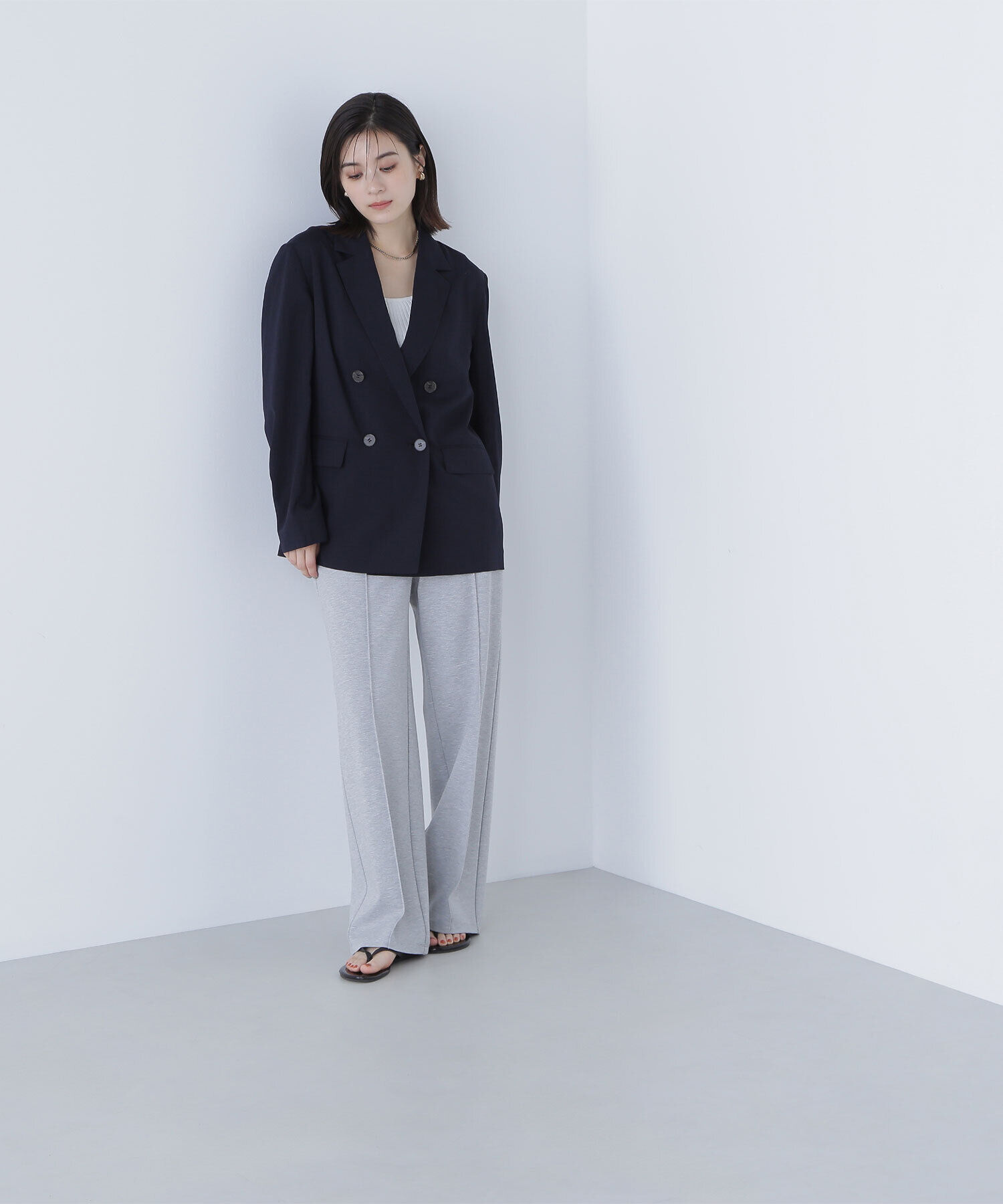  「ライトボクシーダブルジャケット」|ブルゾン・スタジャン|