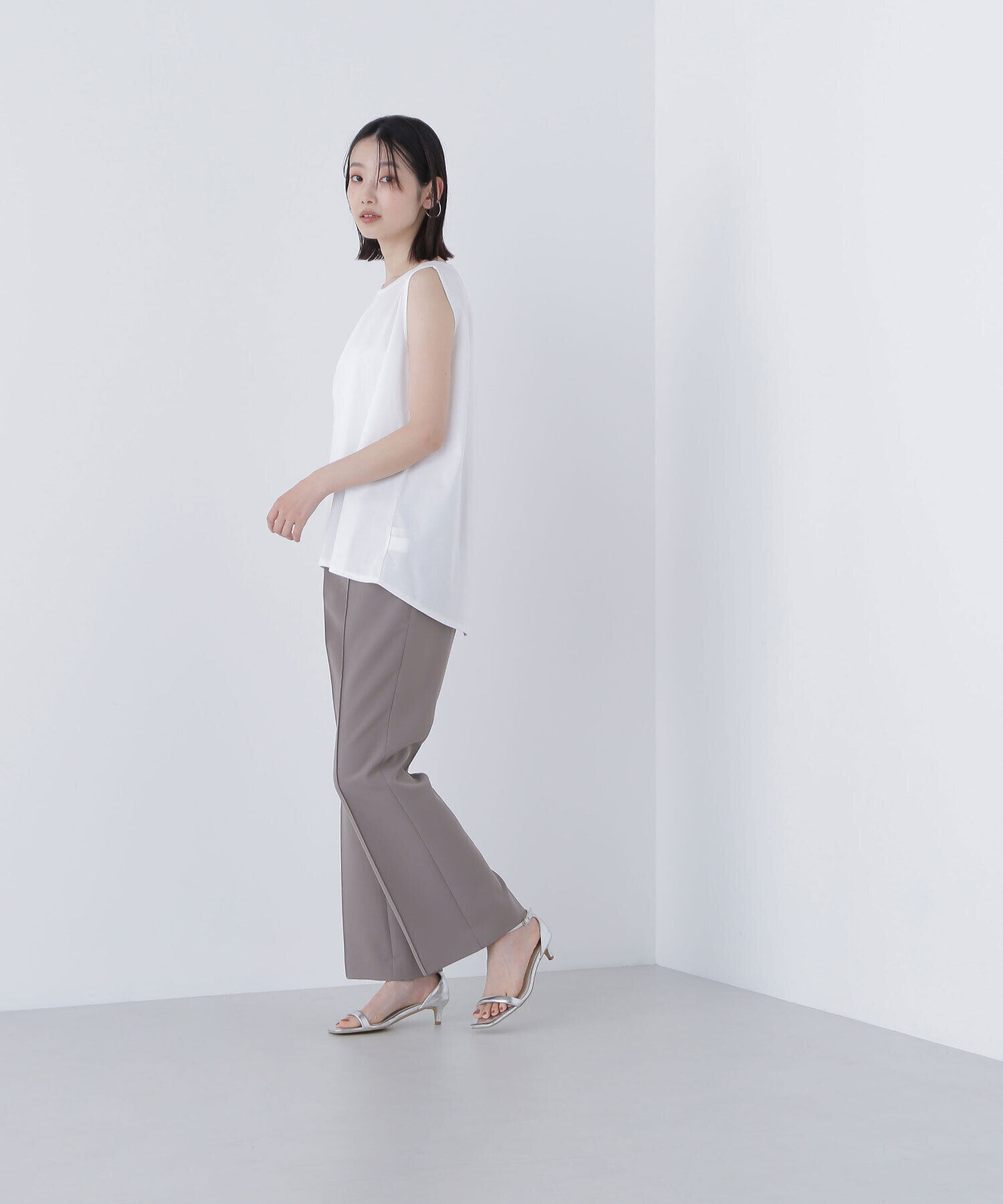  「シアーフレアトップス」|Tシャツ・カットソー|