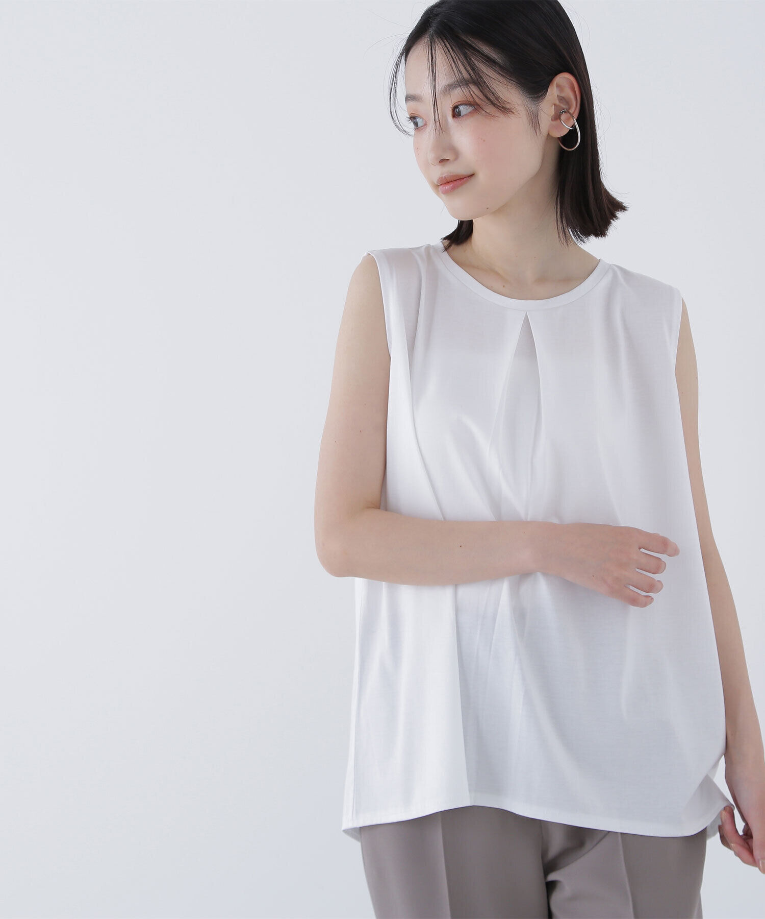  「シアーフレアトップス」|Tシャツ・カットソー|