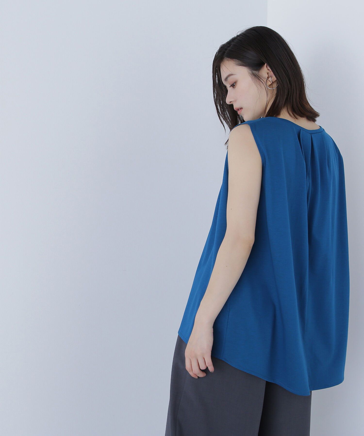  「シアーフレアトップス」|Tシャツ・カットソー|ピーコックブ 1