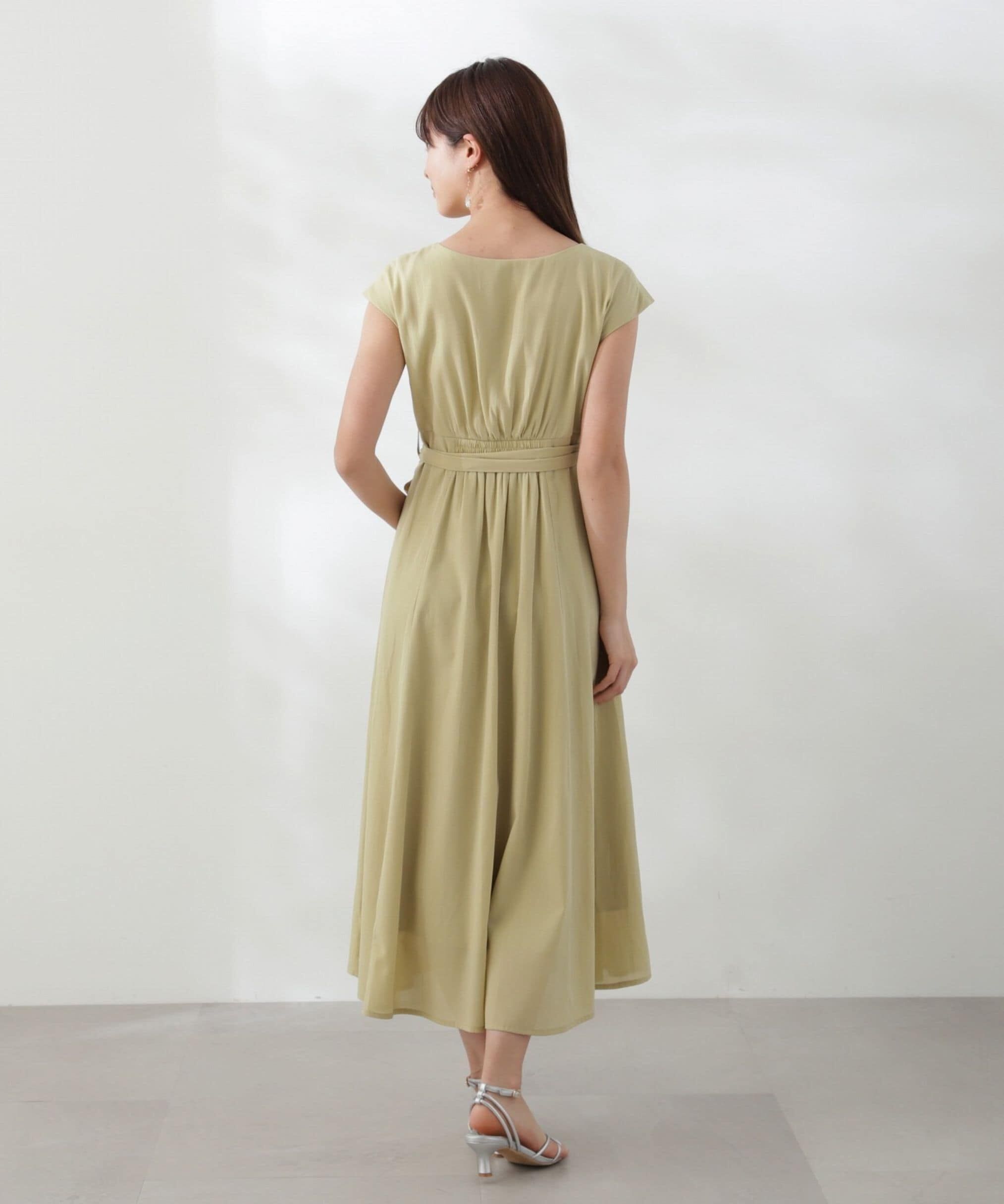 PROPORTION BODY DRESSING「Vネックシャツワンピース」|ワンピース|