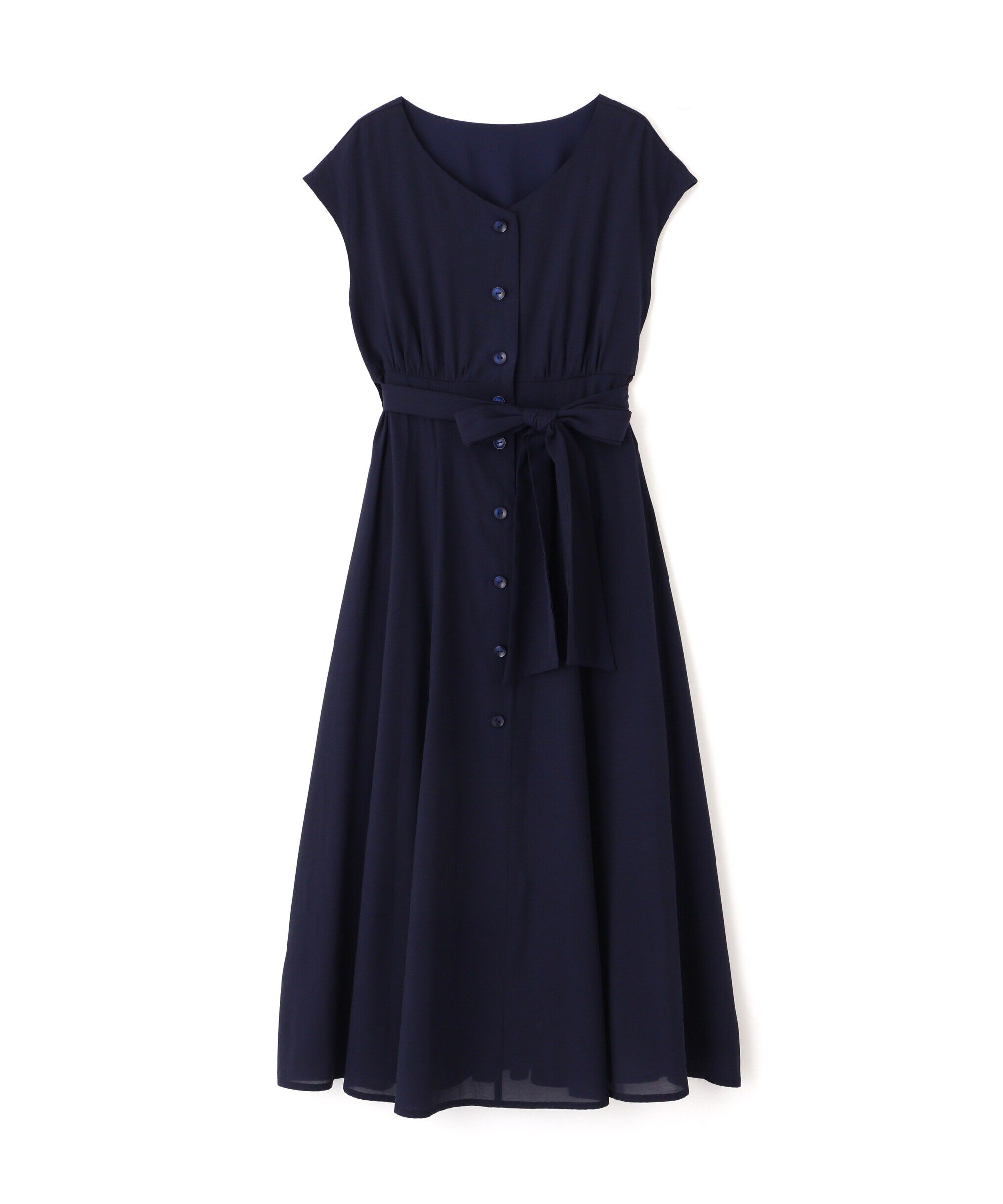 PROPORTION BODY DRESSING「Vネックシャツワンピース」|ワンピース|