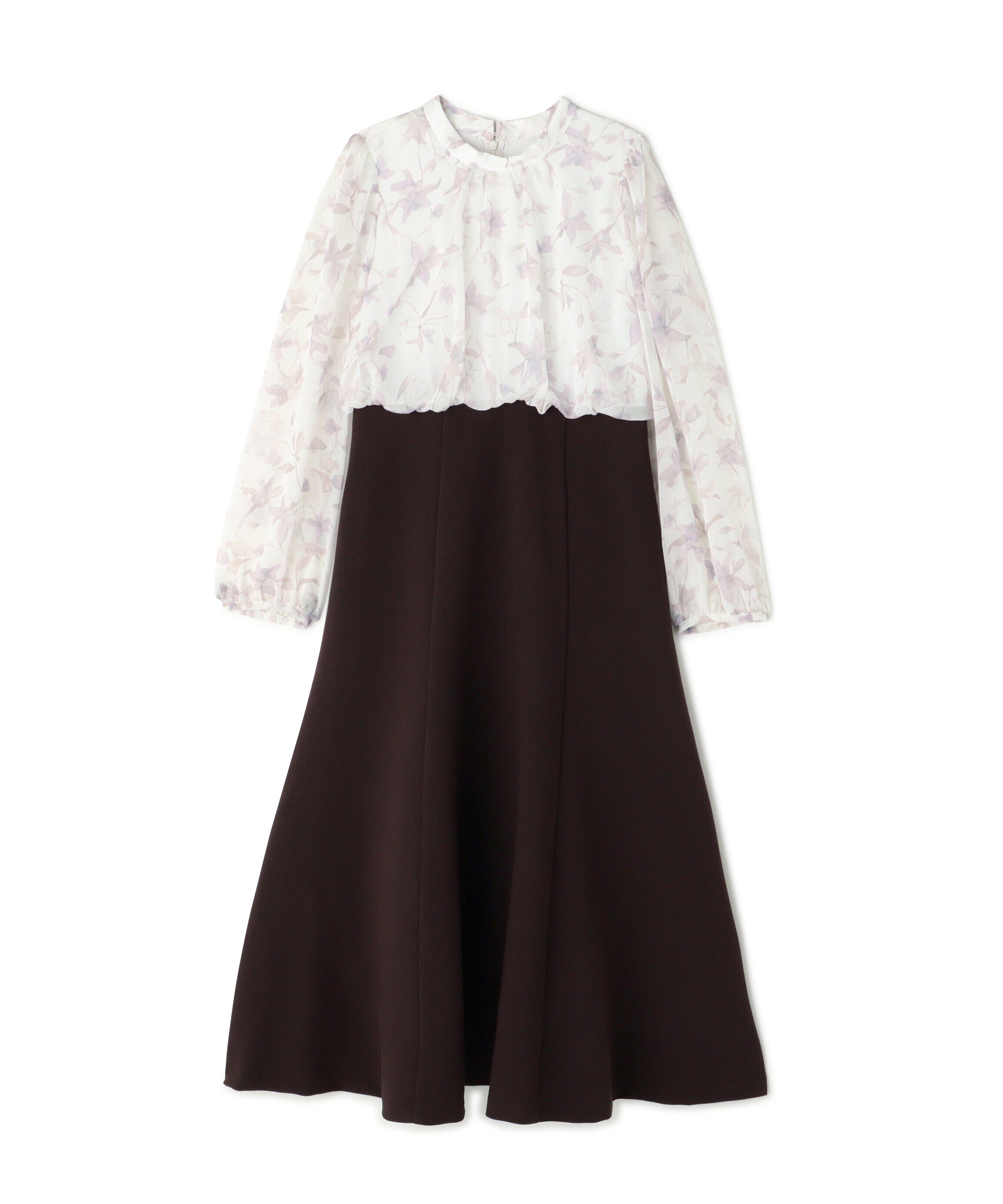 PROPORTION BODY DRESSING「フラワードッキングワンピース24AW」|ワンピース|