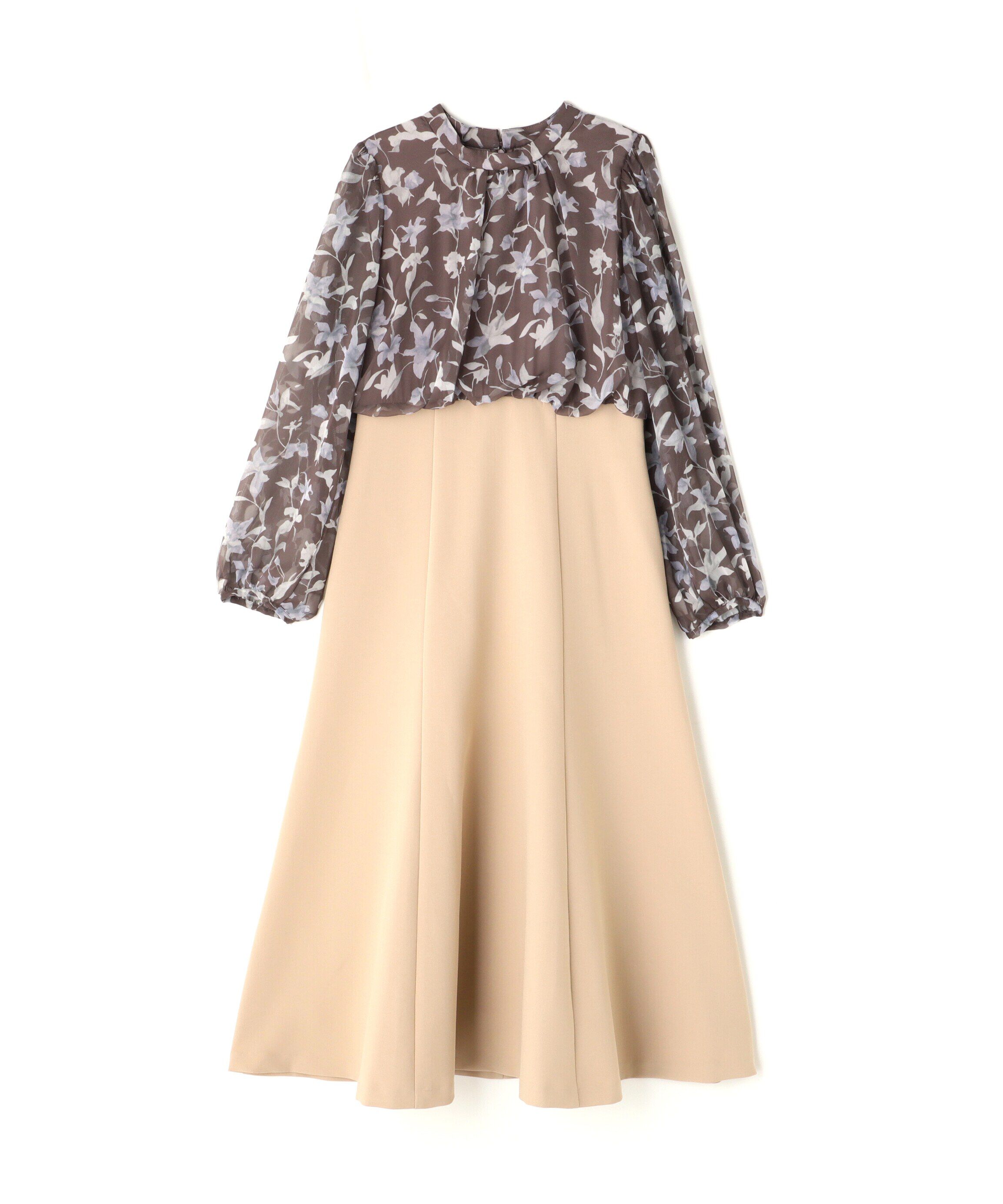 PROPORTION BODY DRESSING「フラワードッキングワンピース24AW」|ワンピース|