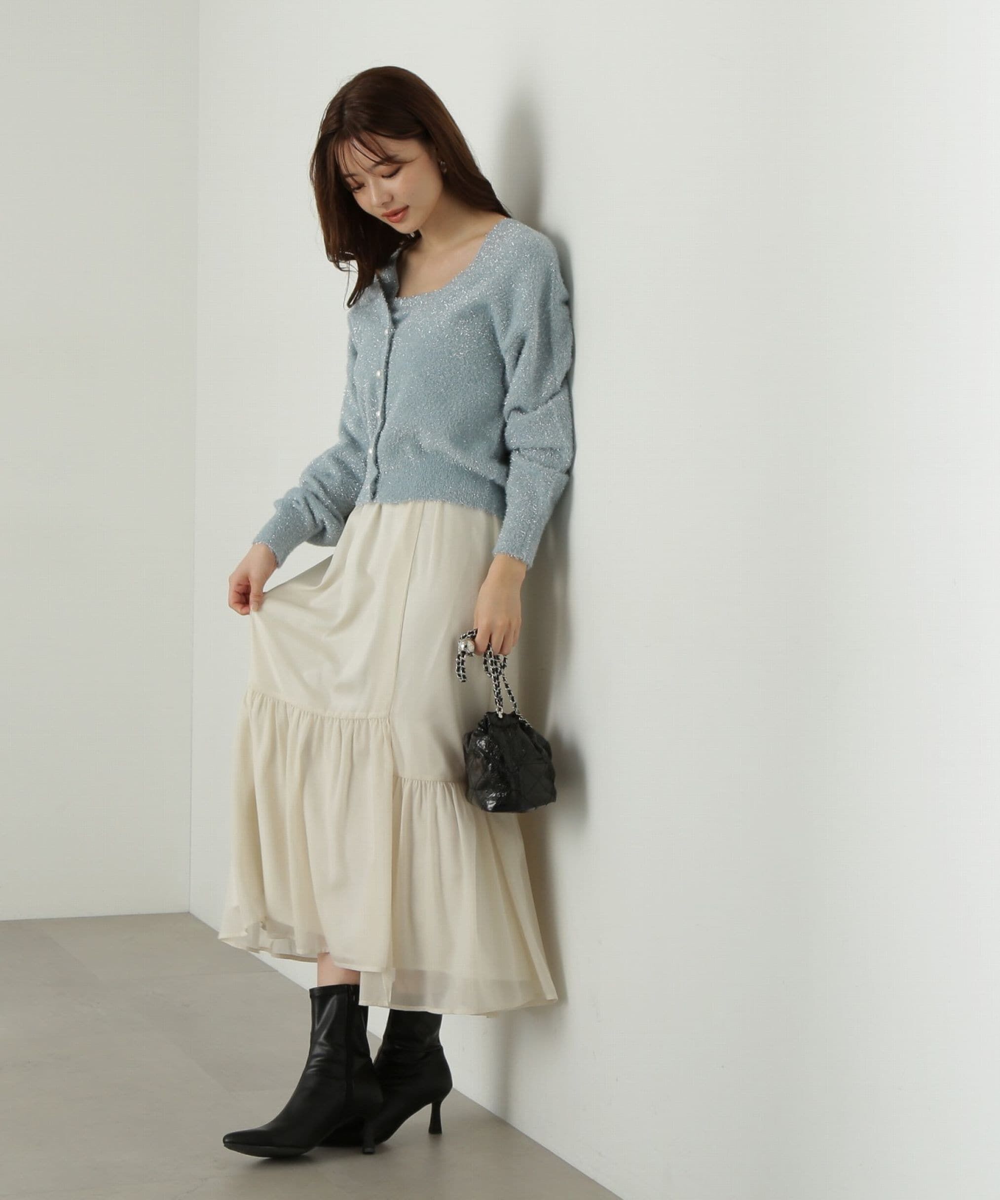 PROPORTION BODY DRESSING「イレヘムシアーティアードスカート」|スカート|