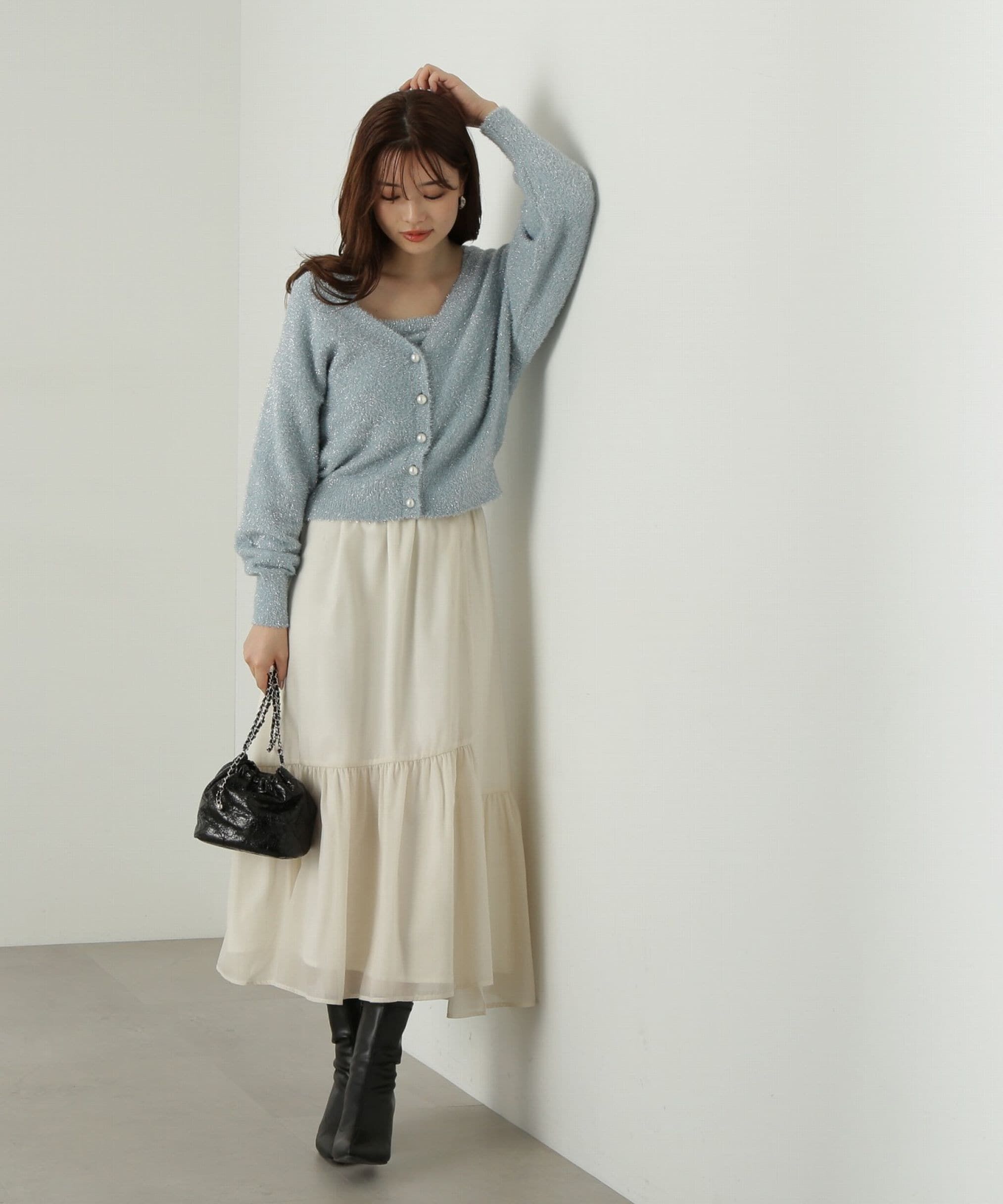 PROPORTION BODY DRESSING「イレヘムシアーティアードスカート」|スカート|