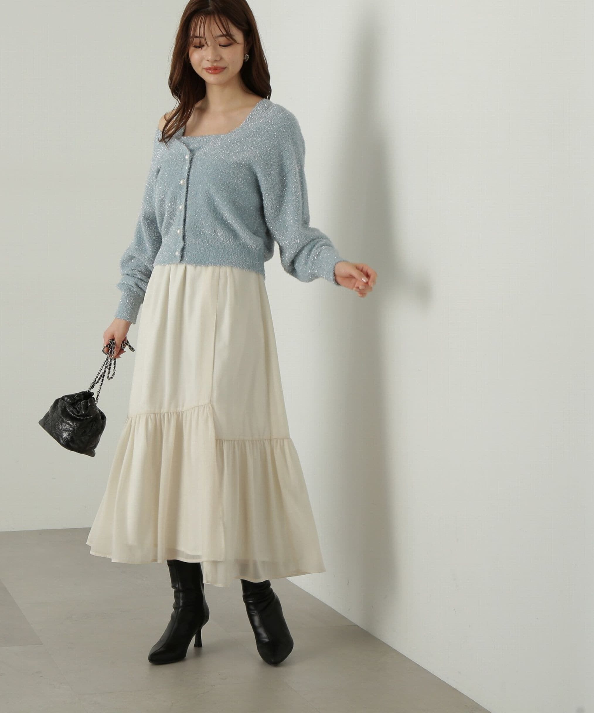 PROPORTION BODY DRESSING「イレヘムシアーティアードスカート」|スカート|