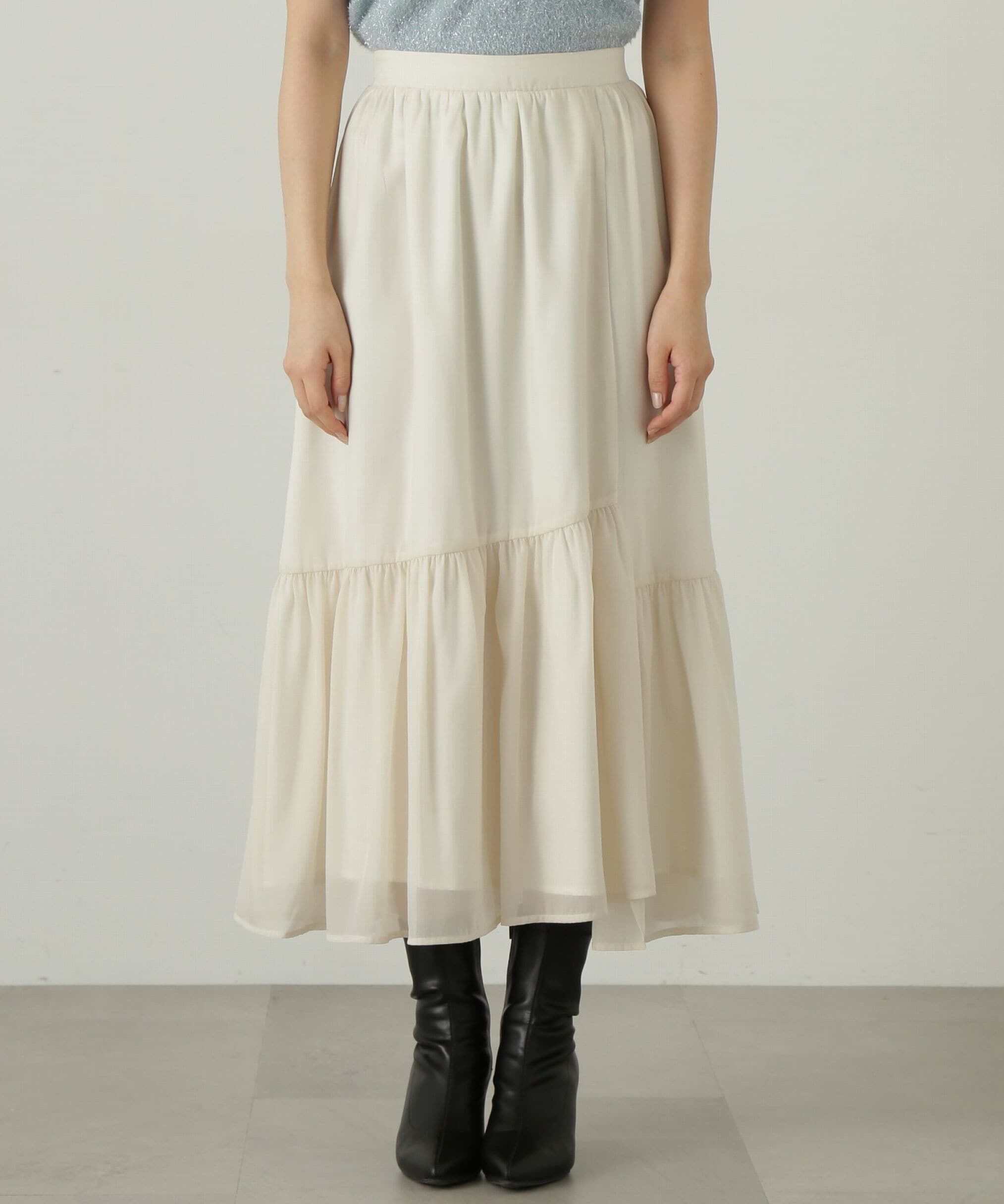 PROPORTION BODY DRESSING「イレヘムシアーティアードスカート」|スカート|