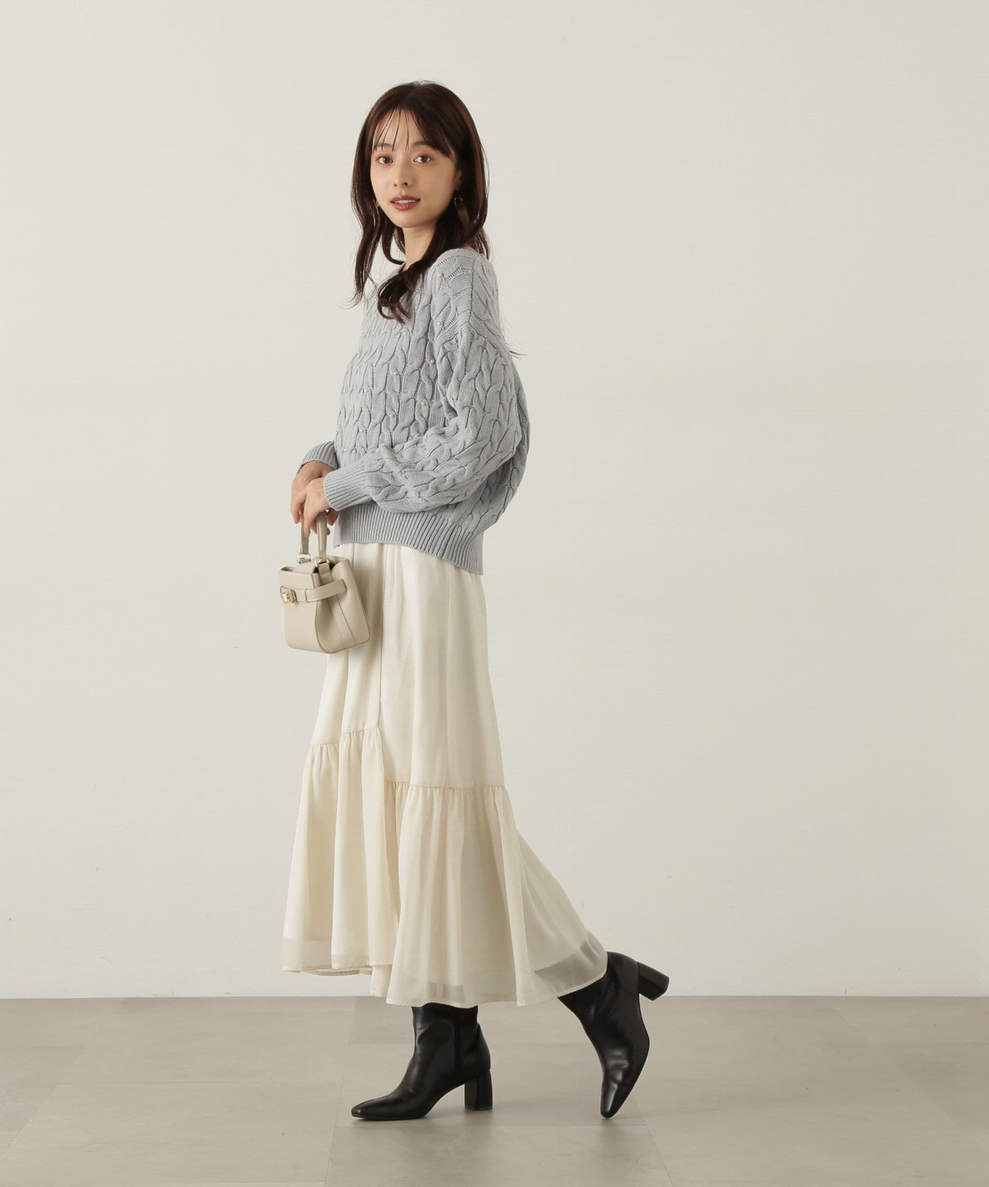 PROPORTION BODY DRESSING「イレヘムシアーティアードスカート」|スカート|