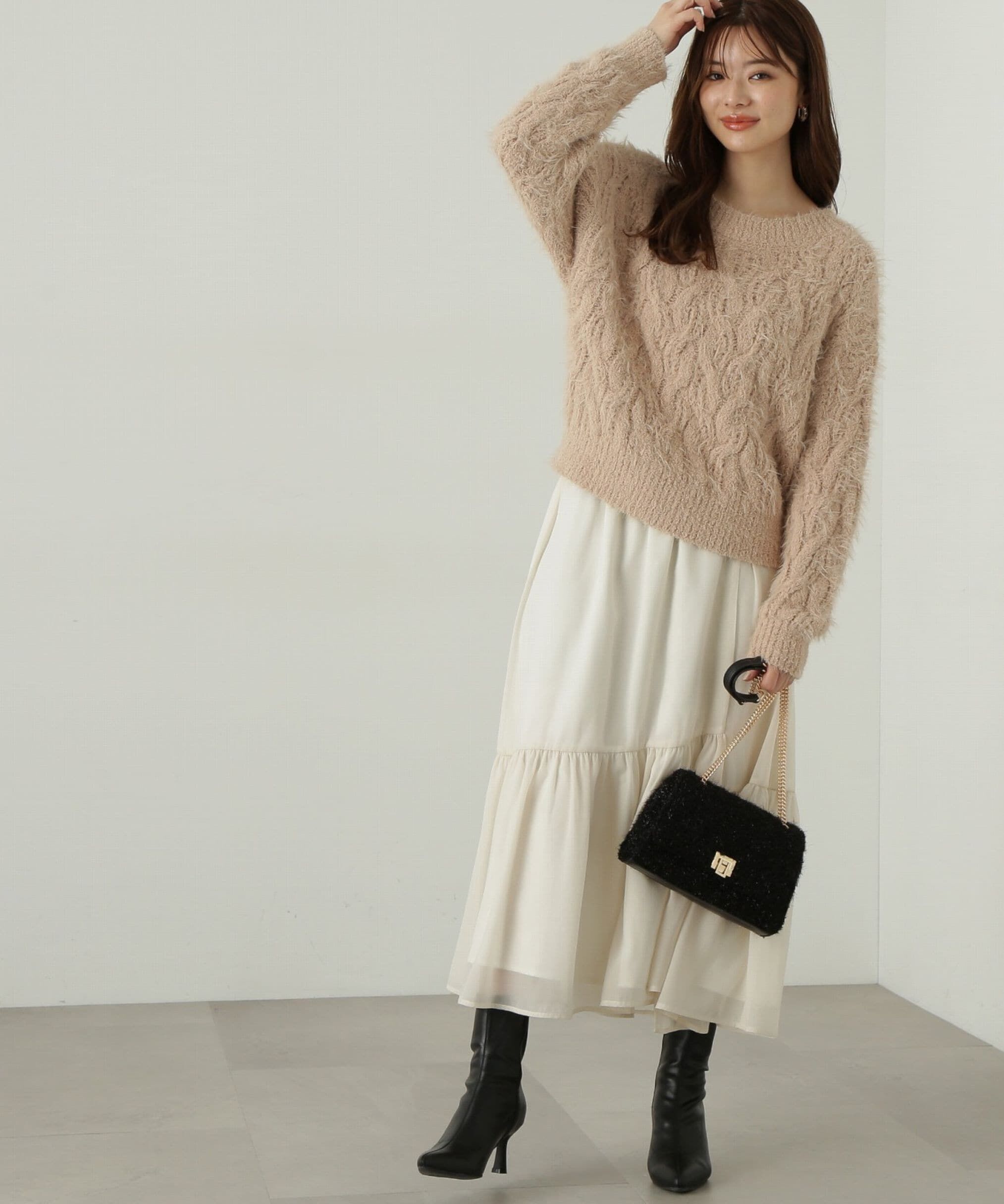 PROPORTION BODY DRESSING「イレヘムシアーティアードスカート」|スカート|