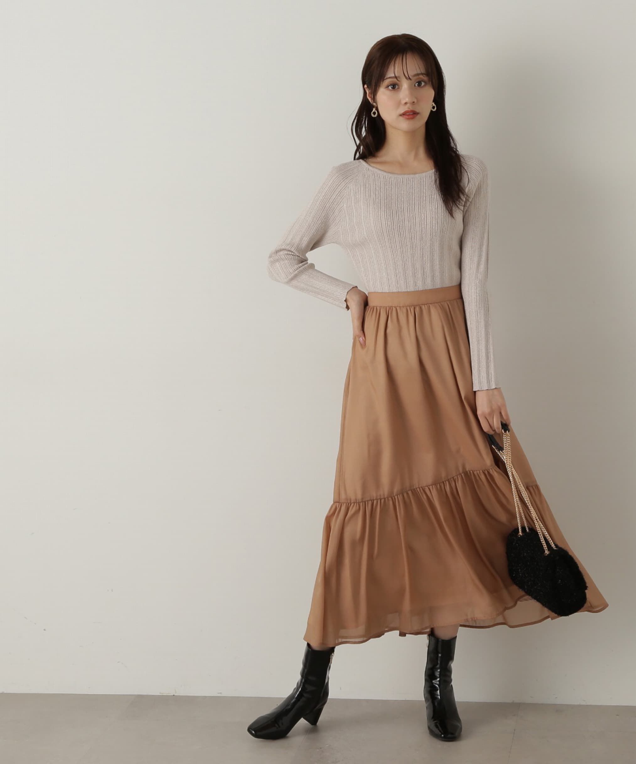 PROPORTION BODY DRESSING「イレヘムシアーティアードスカート」|スカート|