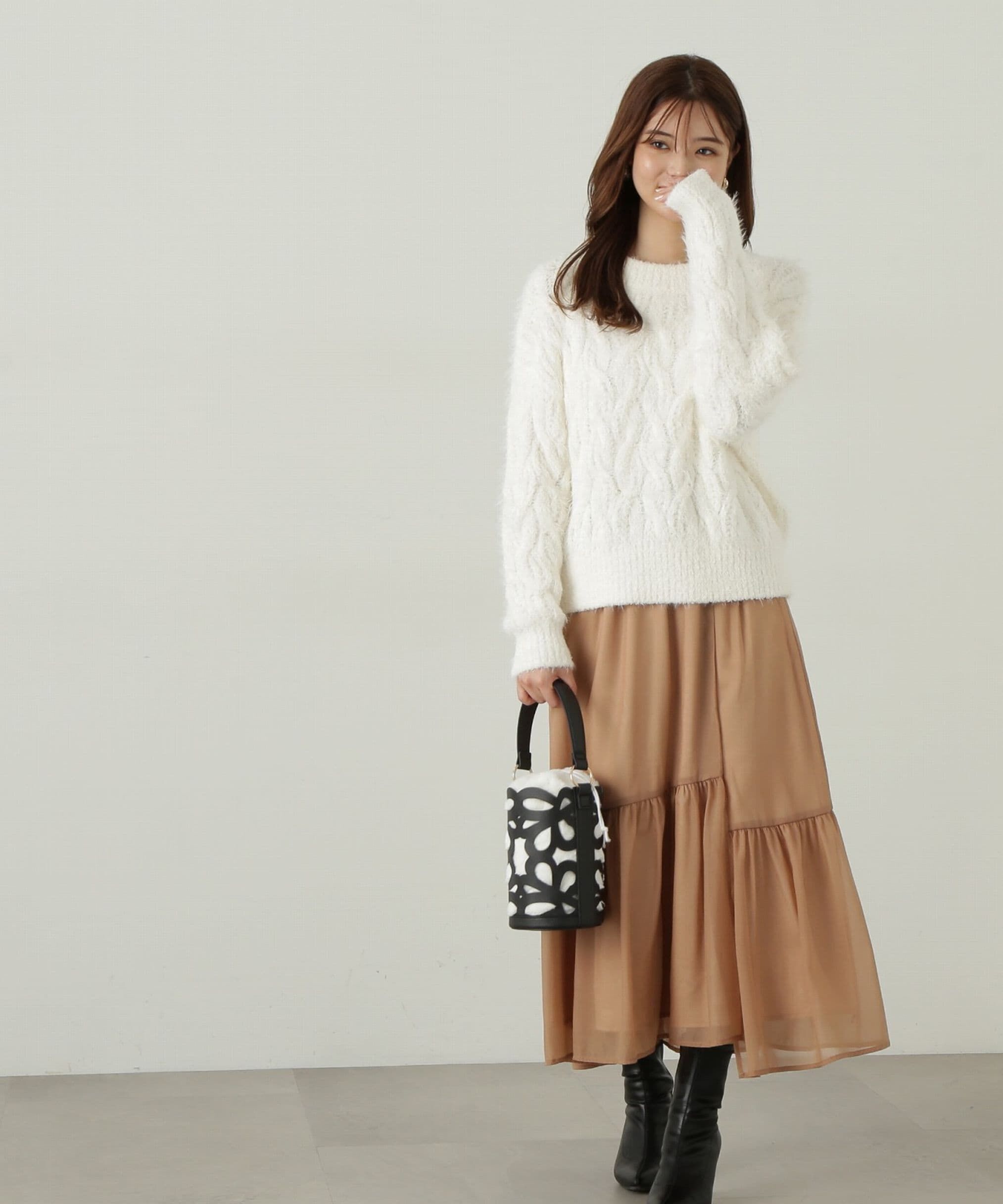 PROPORTION BODY DRESSING「イレヘムシアーティアードスカート」|スカート|