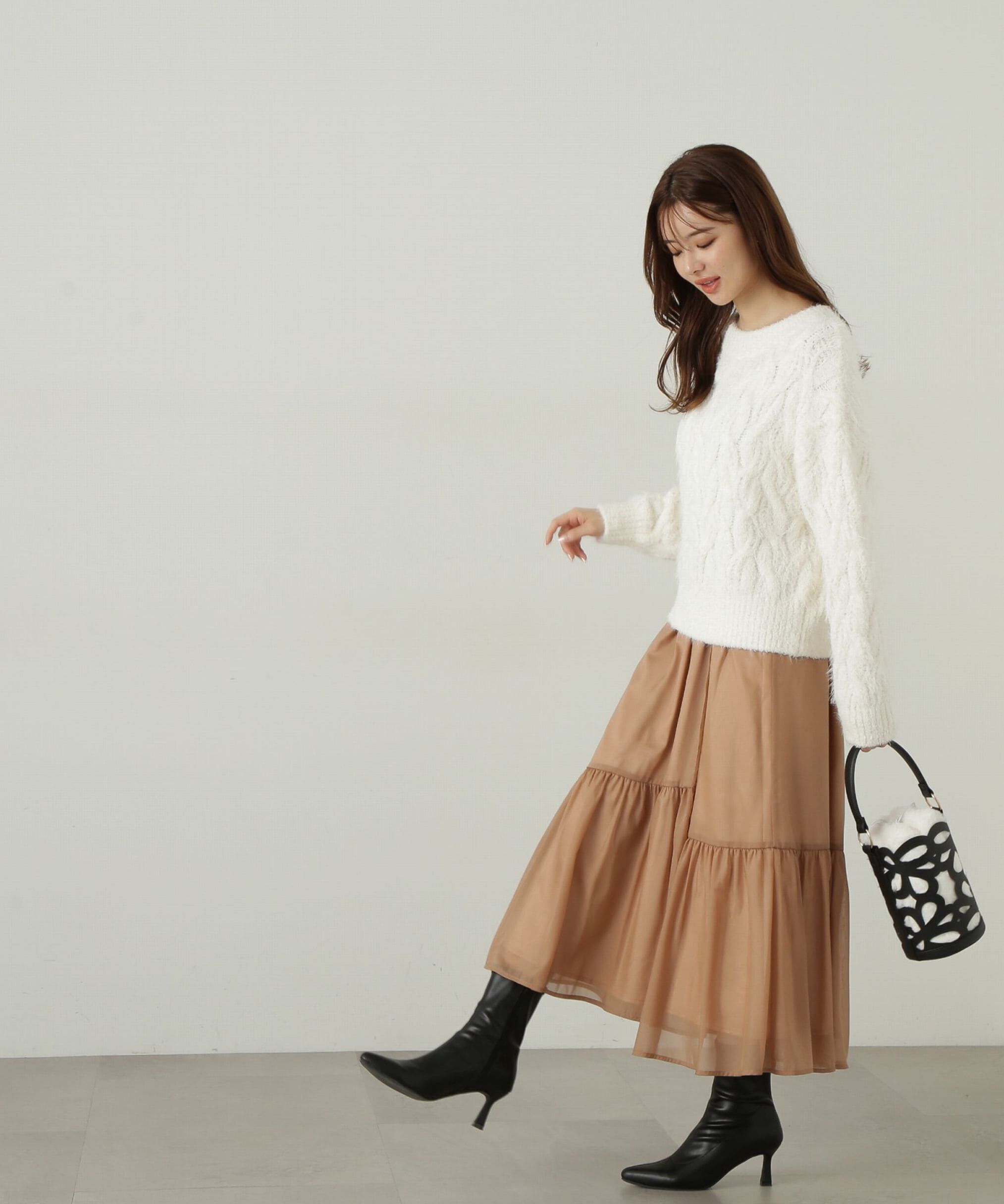 PROPORTION BODY DRESSING「イレヘムシアーティアードスカート」|スカート|