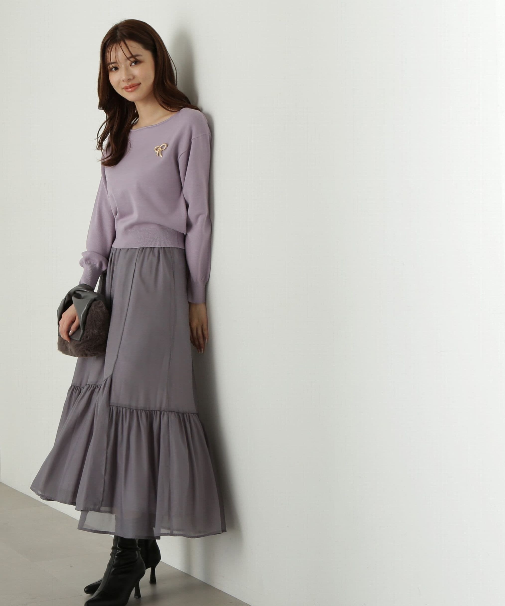 PROPORTION BODY DRESSING「イレヘムシアーティアードスカート」|スカート|