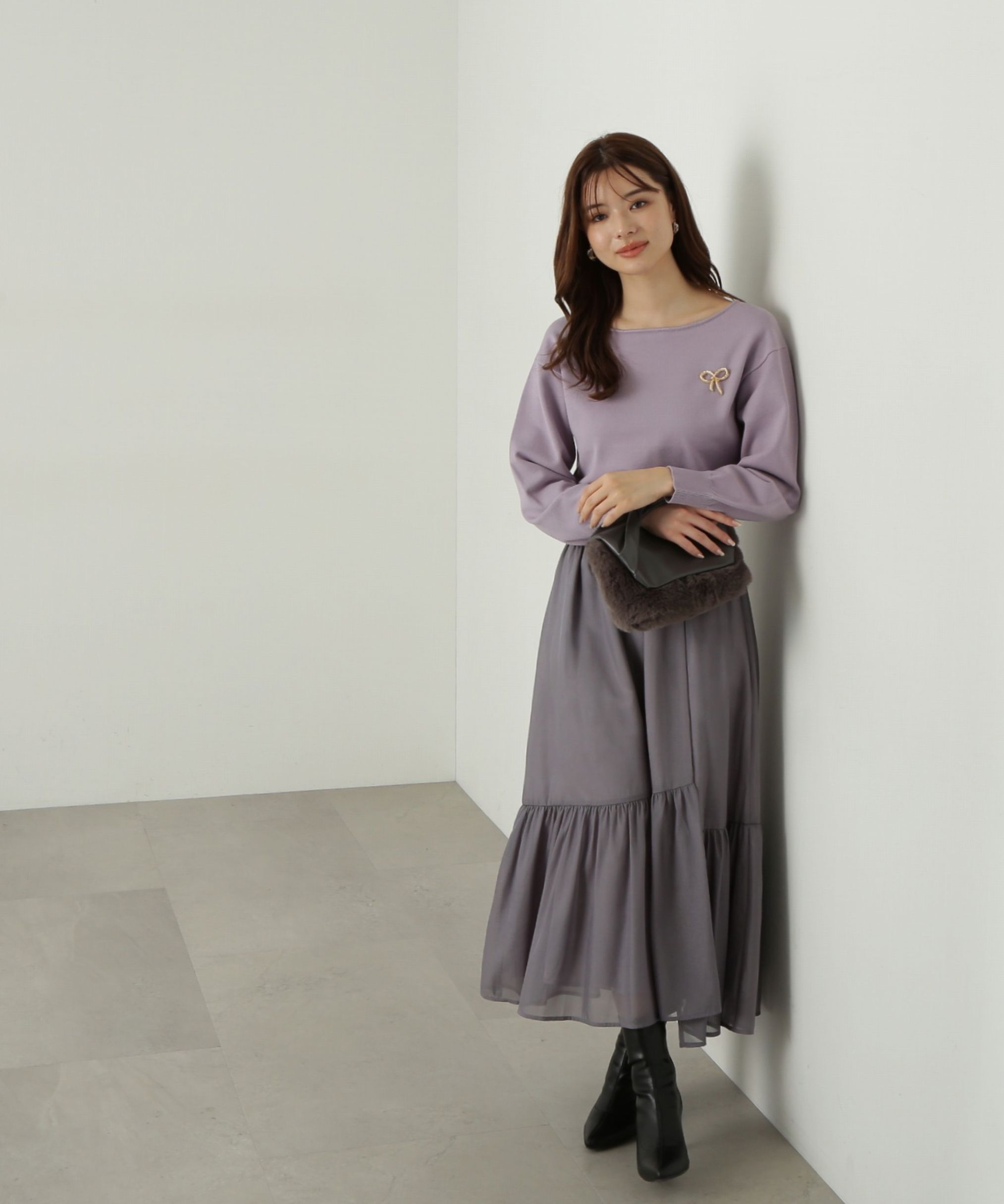 PROPORTION BODY DRESSING「イレヘムシアーティアードスカート」|スカート|