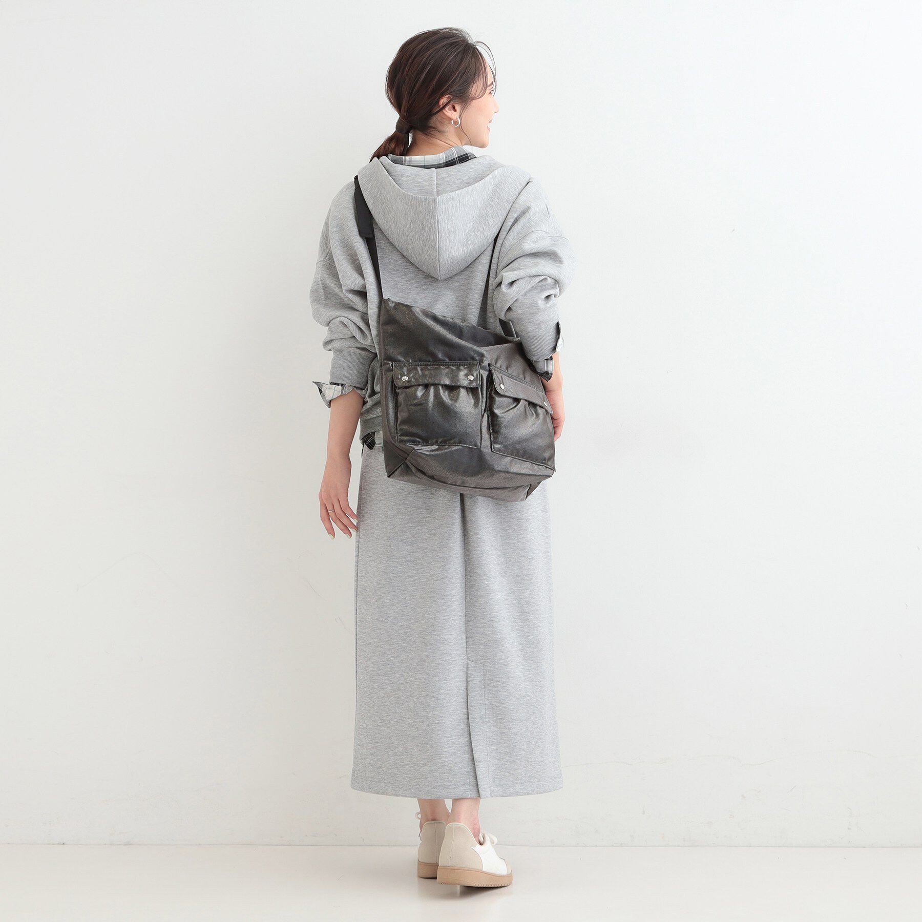 SHOO･LA･RUE「ダブルポケットワンショルダーバッグ」|ショルダー・メッセンジャー|