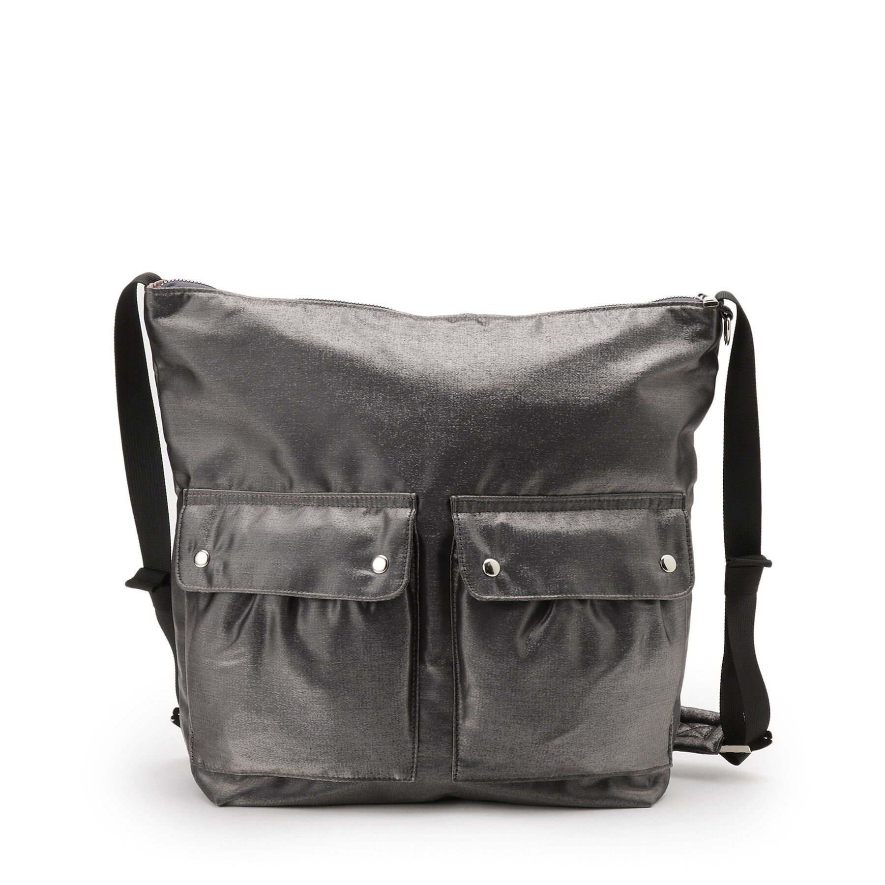 SHOO･LA･RUE「ダブルポケットワンショルダーバッグ」|ショルダー・メッセンジャー|