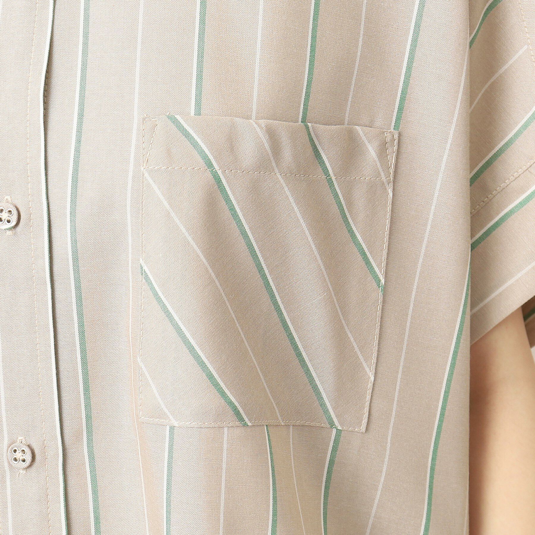 Dessin「アソート柄ロングシャツワンピース」|ワンピース|